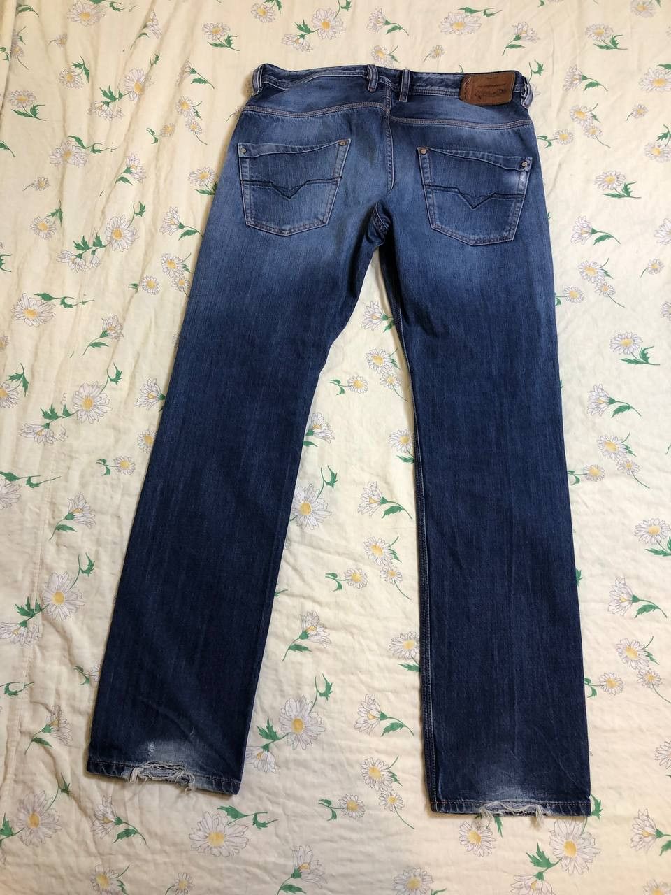 Diesel DIESEL Krooley Regular Slim-Carrot 0R83P Jeans Men's Size US 32 / EU 48 - 20 Thumbnail