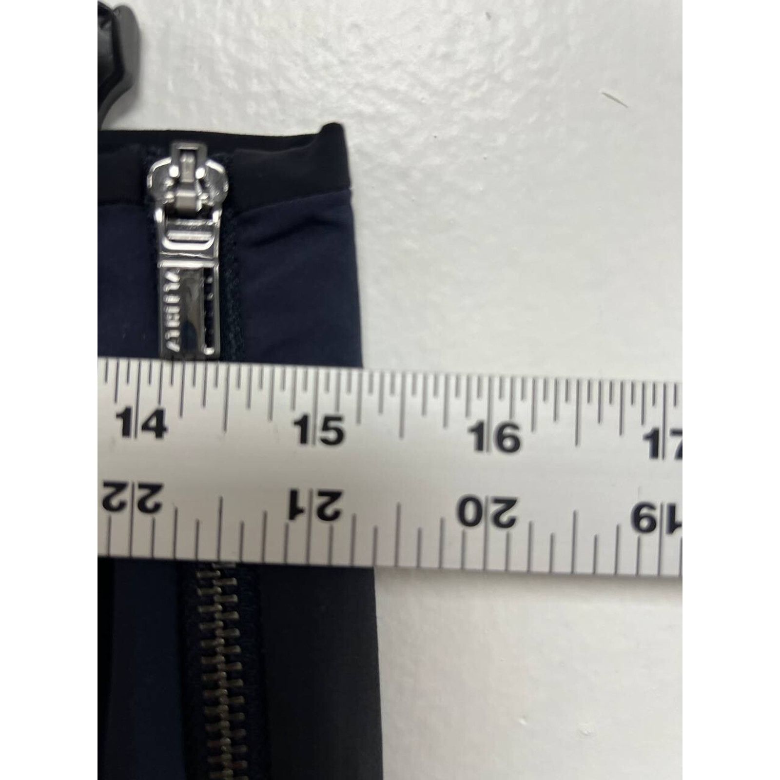 Athleta Athleta Women Cosmic Pants Navy Straight side zip 4 A003094 Size 27" / US 4 / IT 40 - 7 Thumbnail