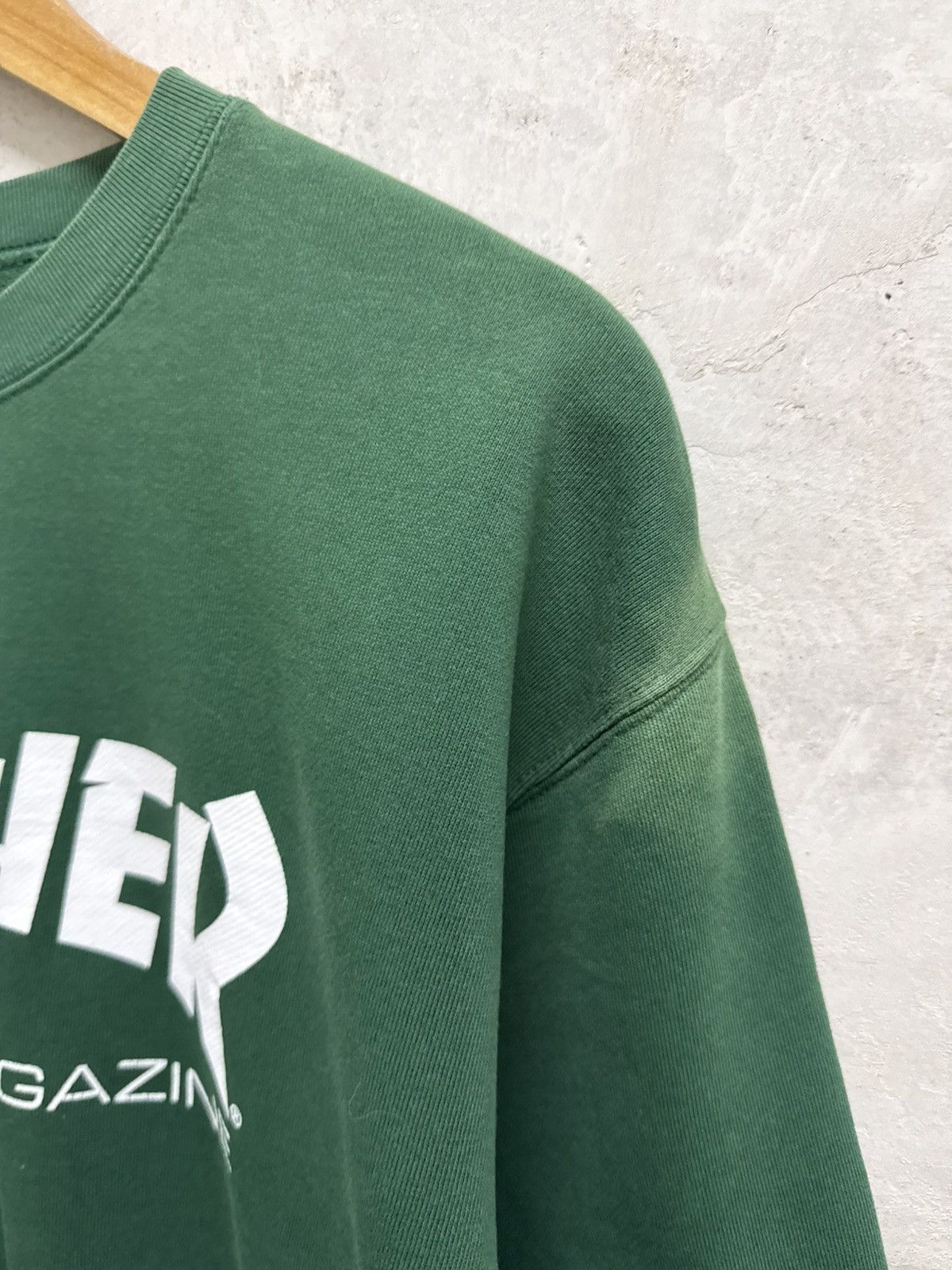 Thrasher 2000s Thrasher Magazine Faded Green Sweatshirt Size US M / EU 48-50 / 2 - 5 Thumbnail