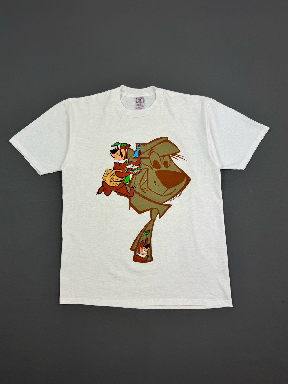 Cartoon Network × Vintage 1996 Vintage Yogi Bear Hanna-Barbera Cartoons T-Shirt Size US L / EU 52-54 / 3 - 1 Thumbnail