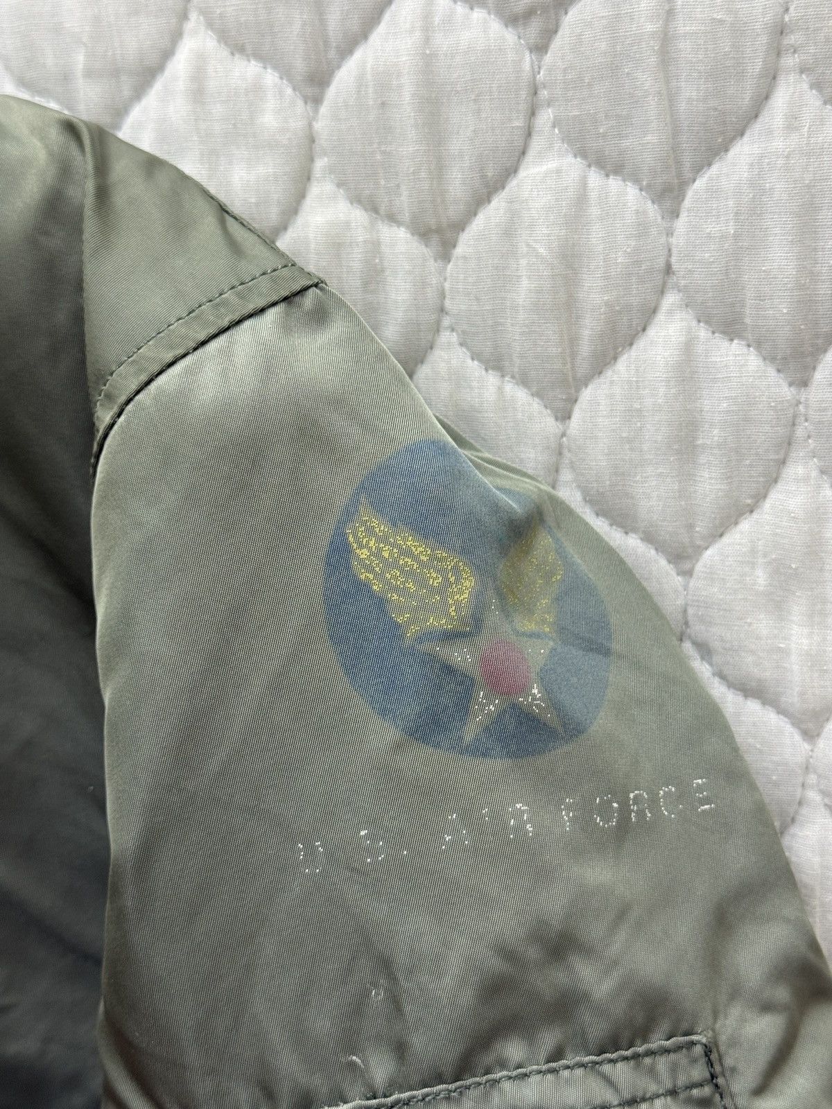 Alpha Industries 🔥🔥🔥ARCHIVE VINTAGE ALPHA INDUSTRIES BOMBER JACKET Size US L / EU 52-54 / 3 - 13 Thumbnail