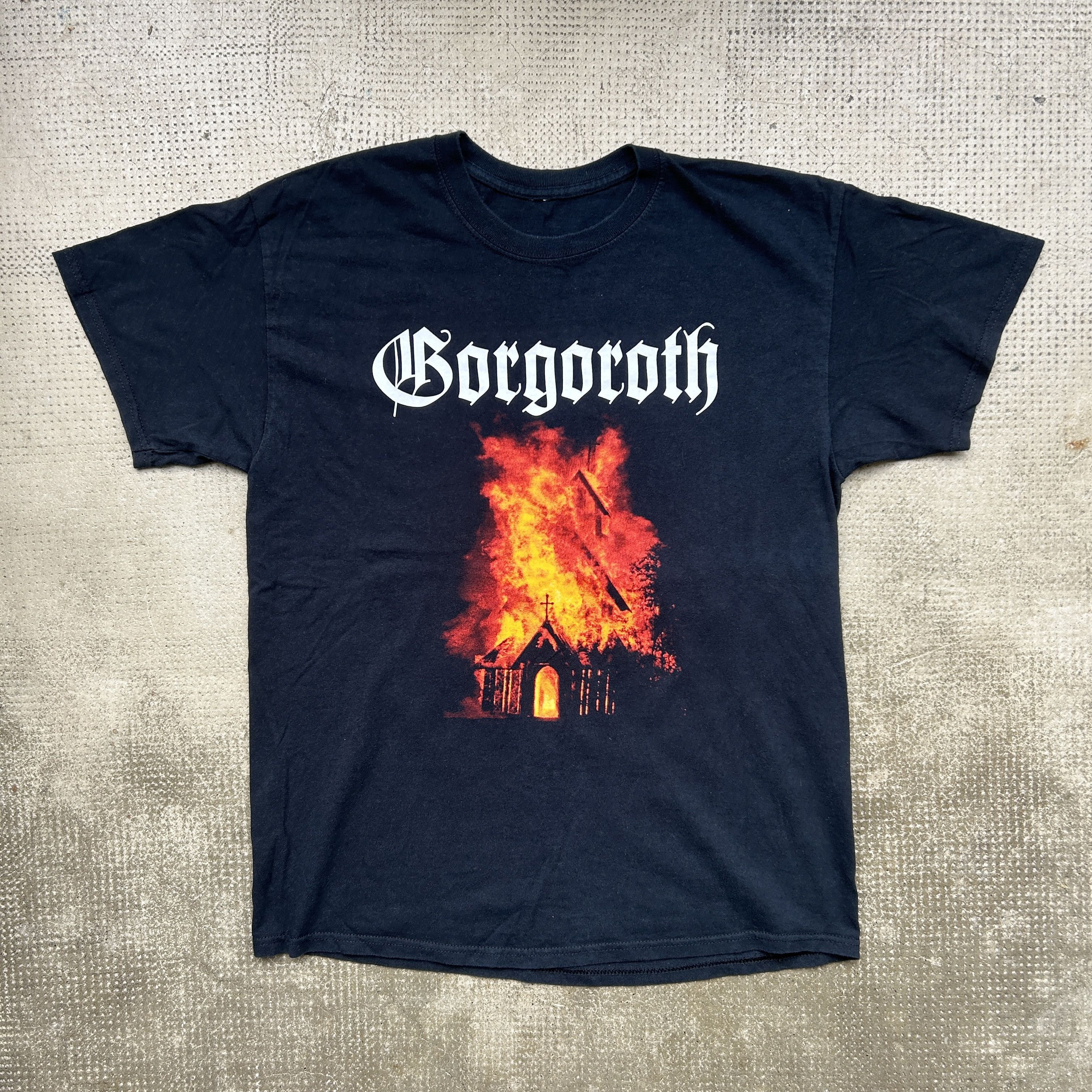 Vintage Vintage 2009 Gorgoroth T-shirt Size US L / EU 52-54 / 3 - 1 Thumbnail