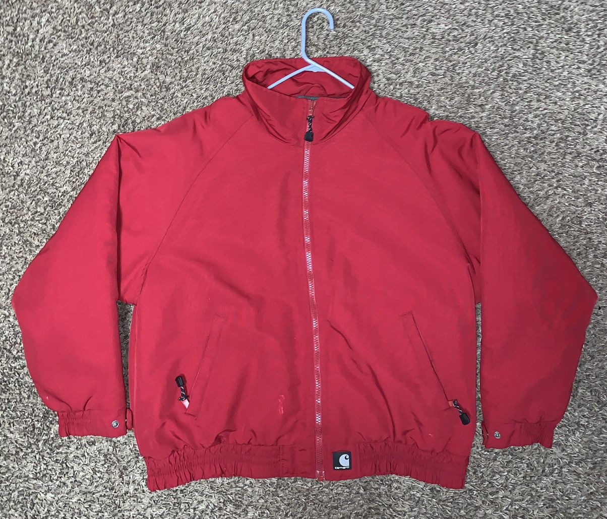 Other Vintage Carhartt Nylon Fleece Jacket Size US L / EU 52-54 / 3 - 1 Thumbnail