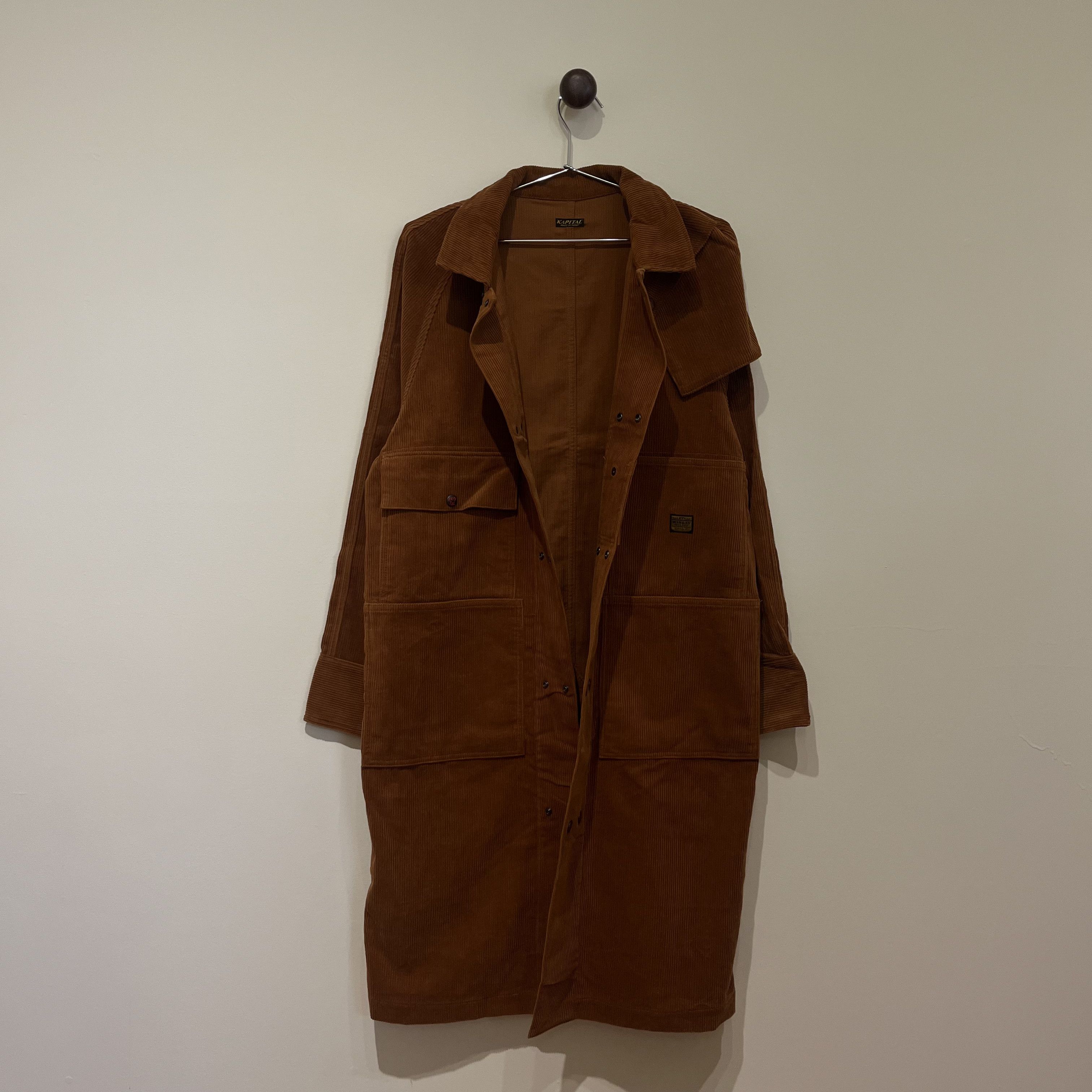 Kapital Kapital Corduroy Camel Coat Size US L / EU 52-54 / 3 - 2 Thumbnail