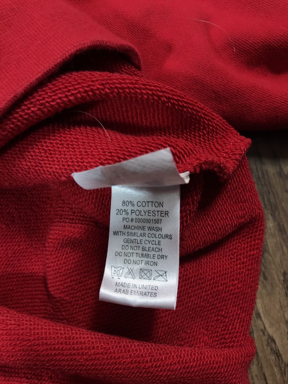 Ferrari × Vintage Vintage 2000s Ferrari Red Sweatshirt Size US M / EU 48-50 / 2 - 7 Thumbnail