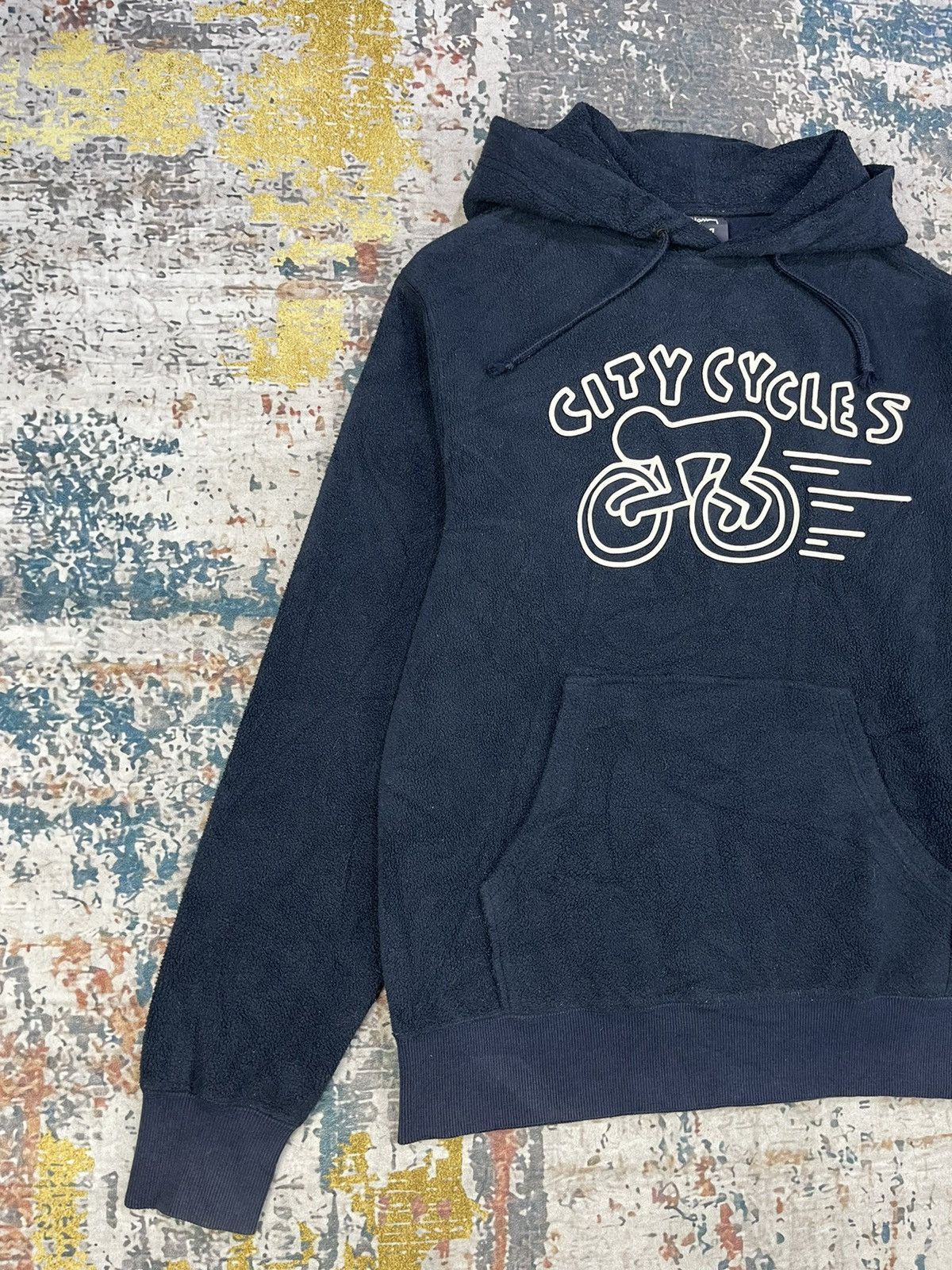 Keith Haring Vintage Keith Haring Human City Cycles Hoodies Size US S / EU 44-46 / 1 - 4 Thumbnail