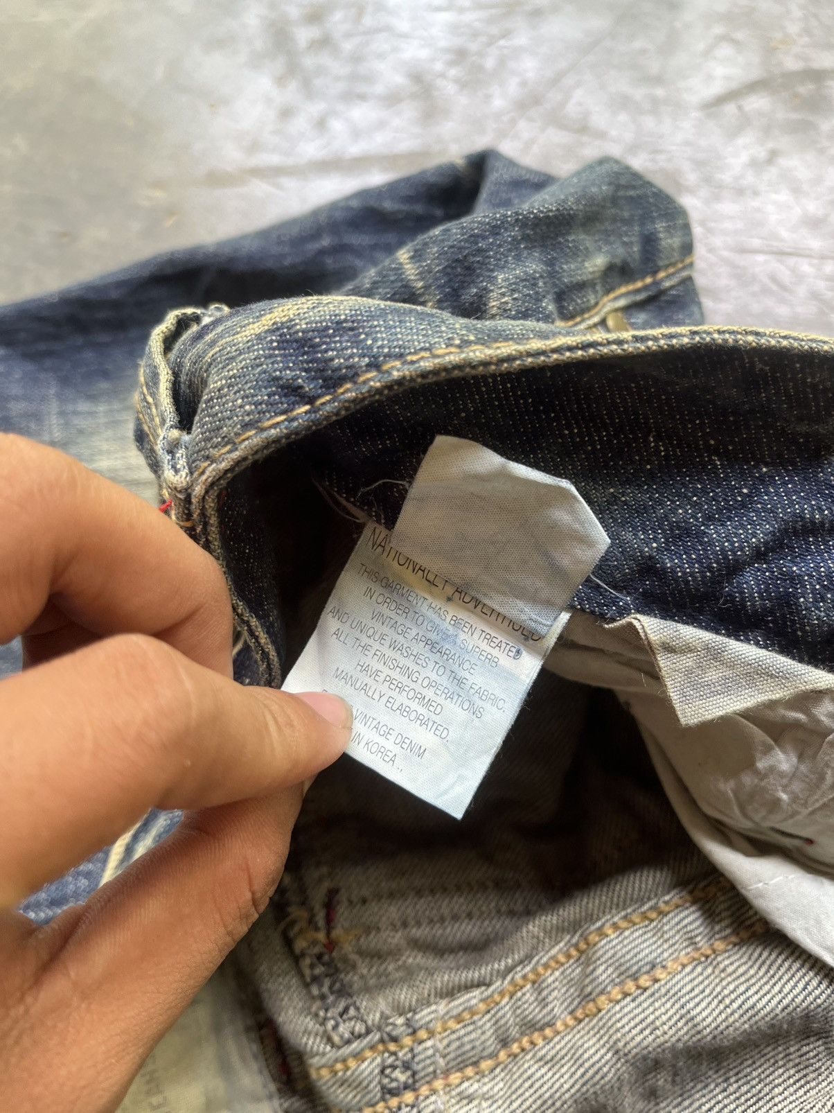 14th Addiction 💀Y2k Washet Lolita Flared Jeans💀 Size 28" / US 6 / IT 42 - 14 Thumbnail