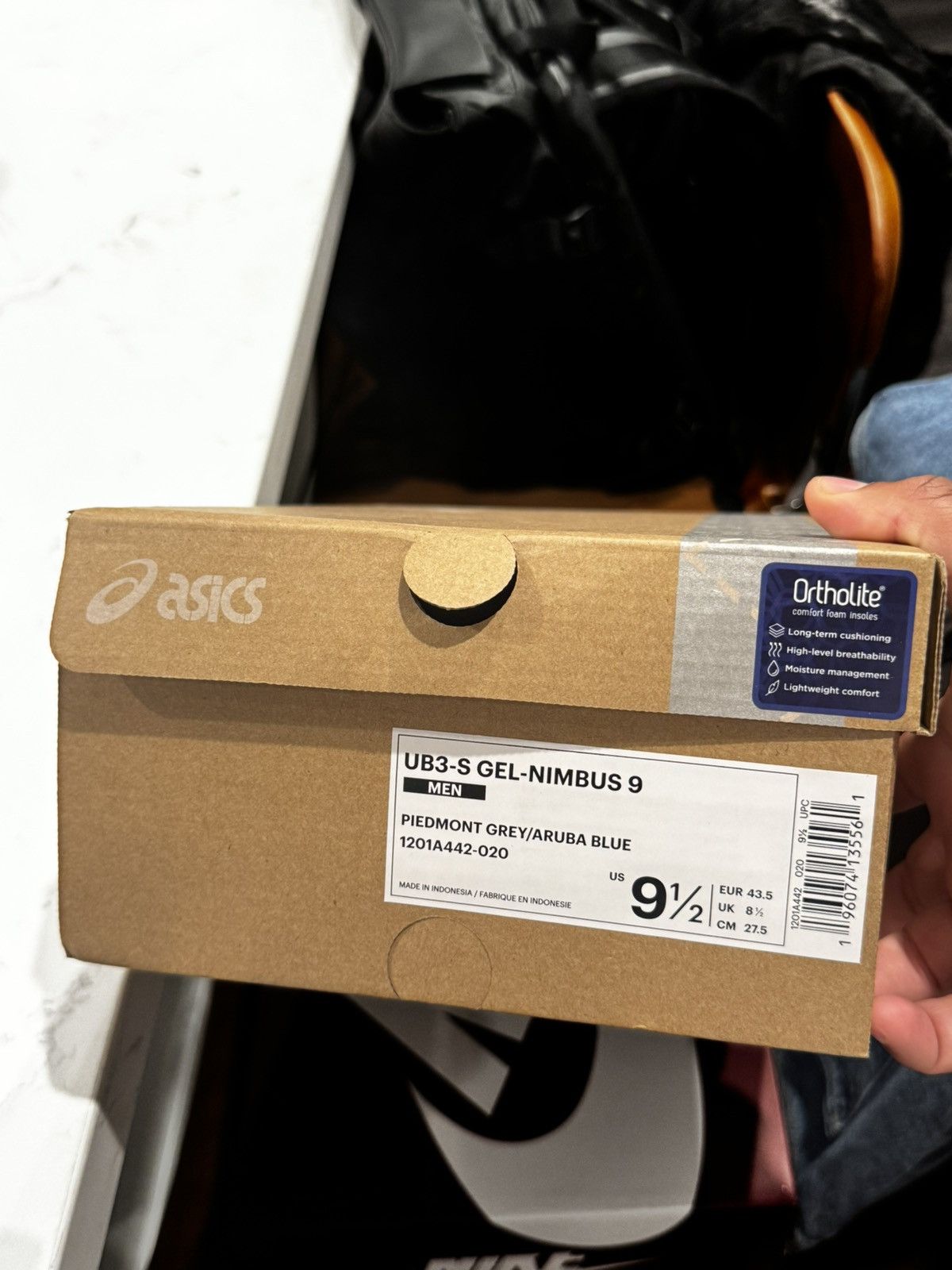 Asics UB3-S Gel Nimbus 9 Size US 9.5 / EU 42-43 - 7 Thumbnail