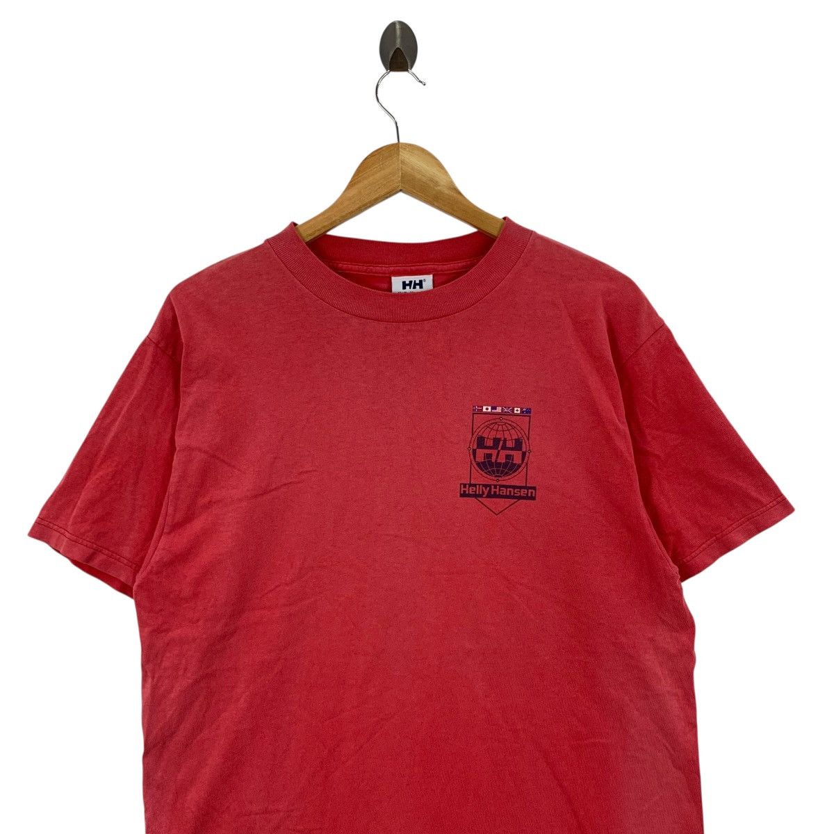 Helly Hansen Vintage 90s HELLY HANSEN Sea Gear Twin Sails Back Hit Tshirt Size US L / EU 52-54 / 3 - 3 Thumbnail