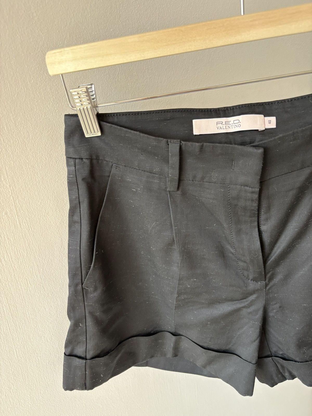 RED Valentino Red Valentino silk short Size 25" / US 0 / IT 36 - 9 Thumbnail