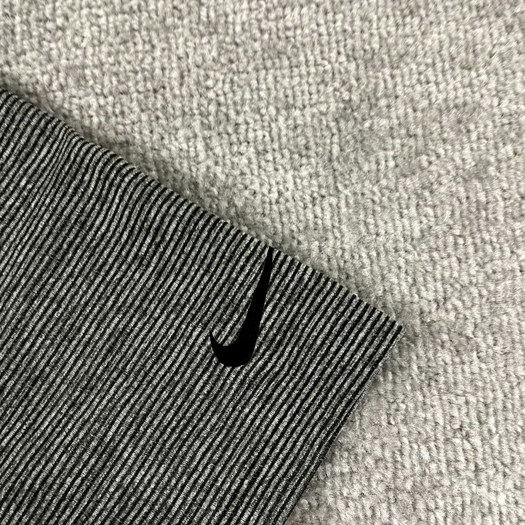 Nike NIKE Polo Shirt Mens AEROREACT Extra Large Gray Striped Snap Collar Golf Sport Size US XL / EU 56 / 4 - 3 Thumbnail