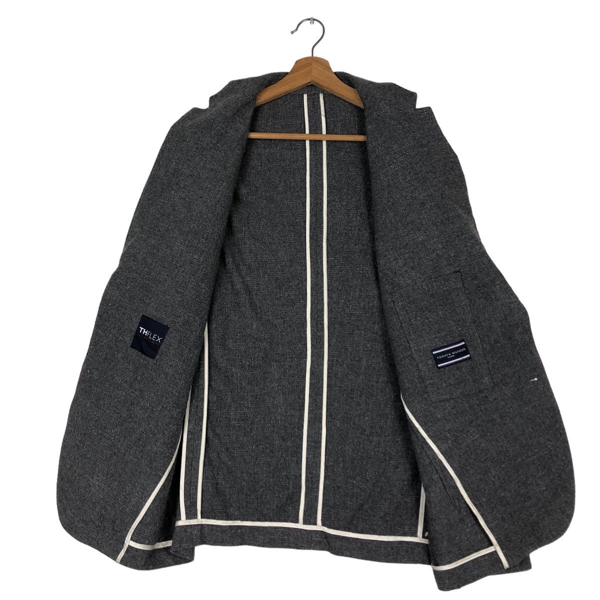 Japanese Brand 🔥Vintage Wool Work Jacket Tommy Hilfiger Issey Miyake Size US M / EU 48-50 / 2 - 13 Thumbnail