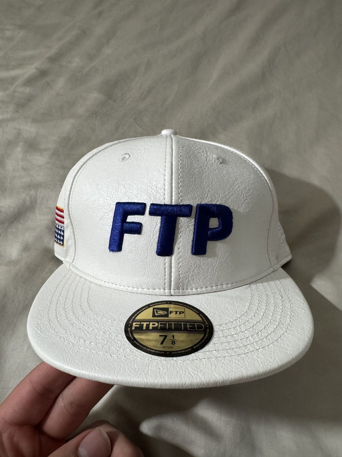 Fuck The Population FTP fitted hat Size ONE SIZE - 1 Thumbnail