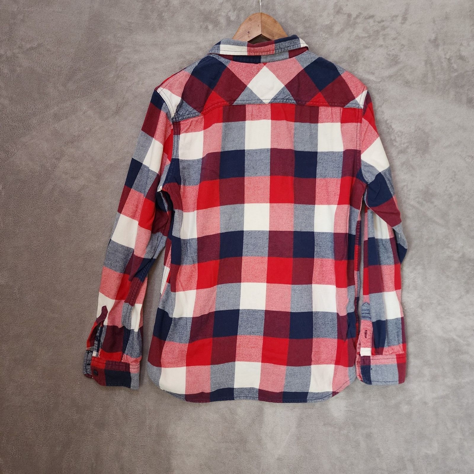 Vans Vans Men's M Red Black Buffalo Plaid Shirt Size US M / EU 48-50 / 2 - 3 Thumbnail