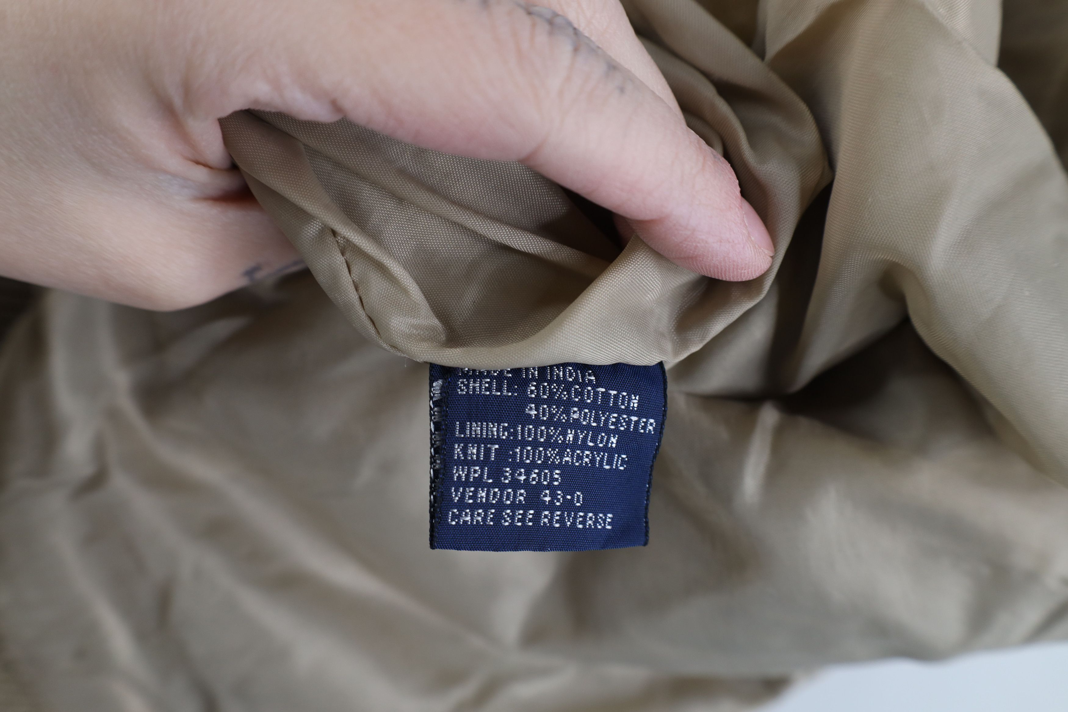 Vintage Vintage 90s Streetwear Catalina Bomber Jacket Beige Size US L / EU 52-54 / 3 - 13 Thumbnail