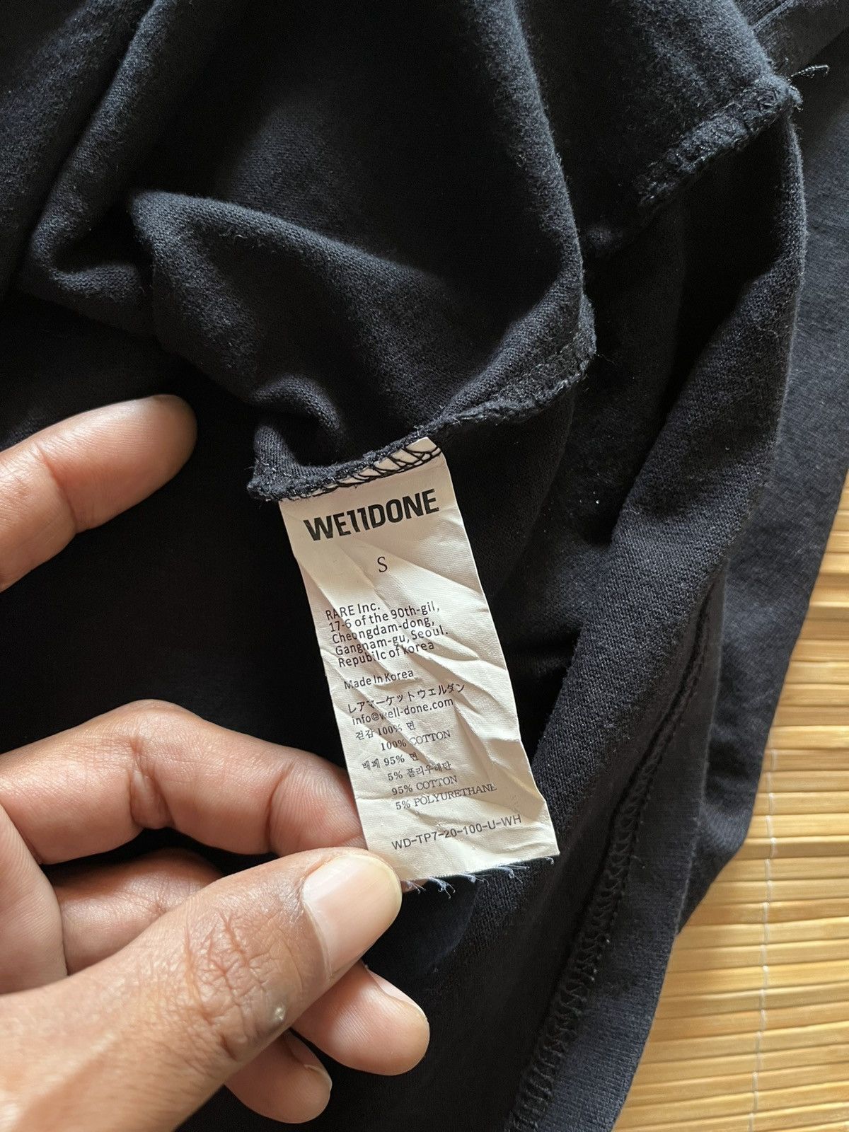 WE11DONE We11DoNE 2020 collection Paris t shirt baggy Size US S / EU 44-46 / 1 - 6 Thumbnail