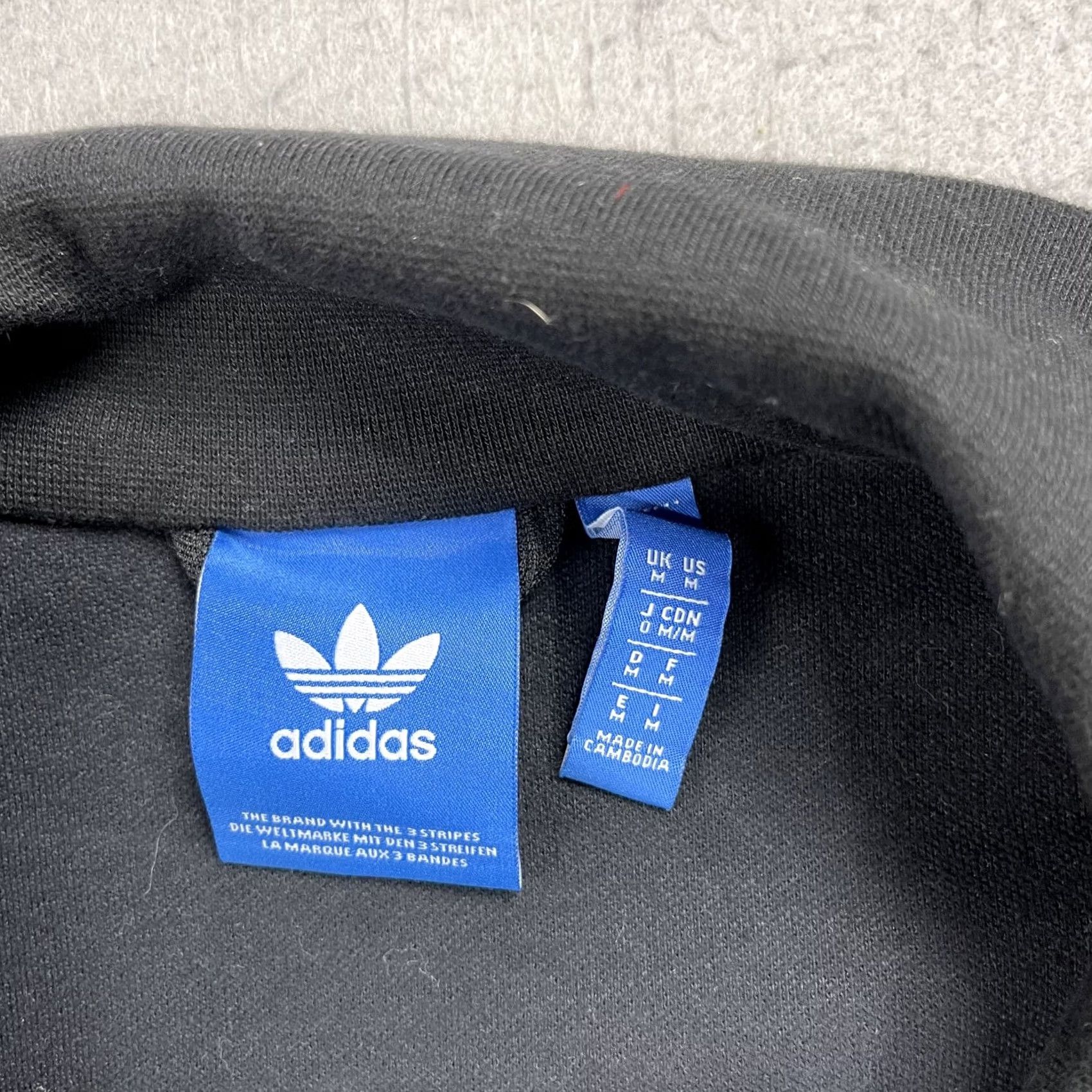 Adidas adidas Track Jacket Mens M Black Track Bomber Beckenbauer Trefoil Originals Size US M / EU 48-50 / 2 - 4 Thumbnail