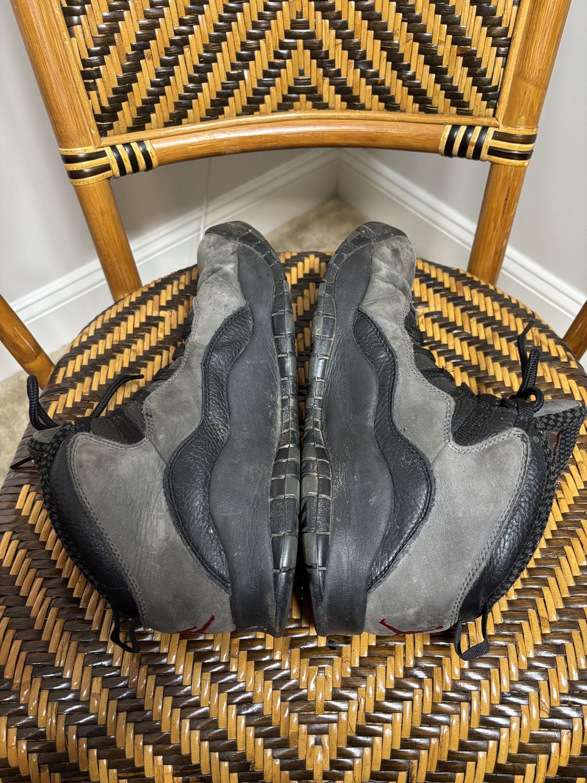 Jordan Brand Jordan 10 Retro Shadow Size 11 2018 310805-002 Size US 11 / EU 44 - 5 Thumbnail