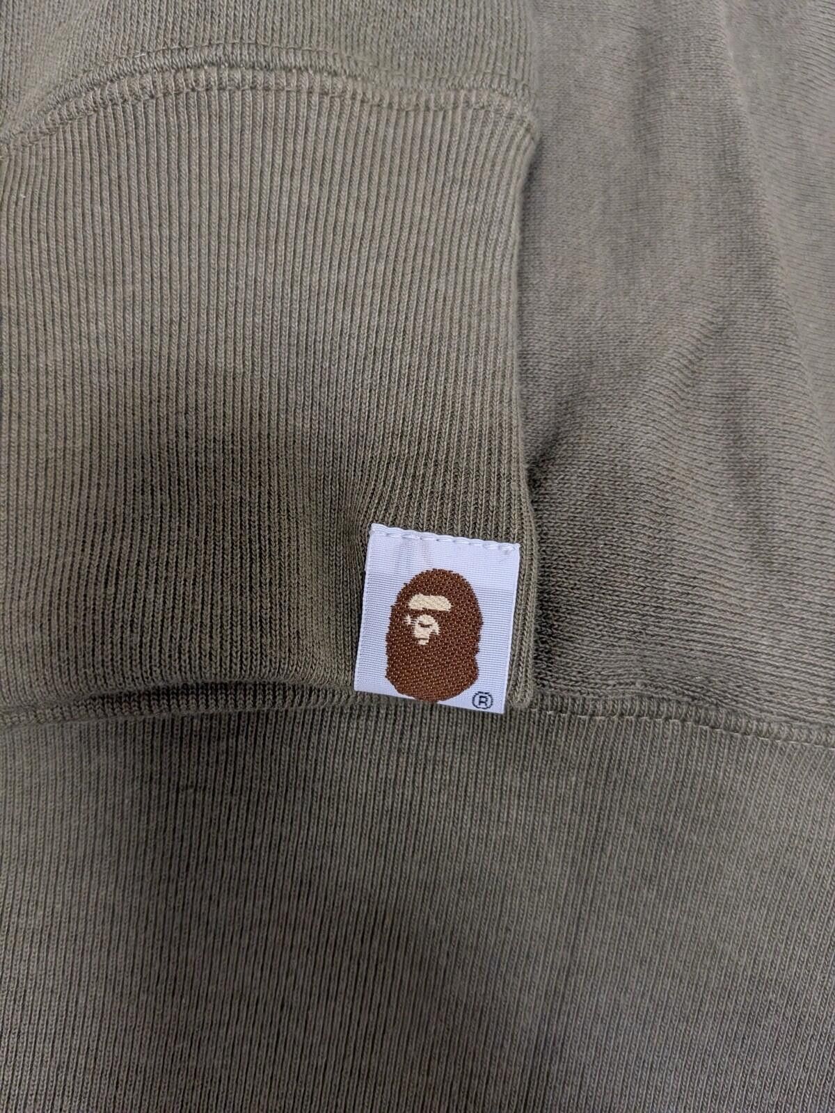 Bape A Bathing Ape Bape Kaws Full Zip Chomper Hoodie Olive Green Size US XL / EU 56 / 4 - 7 Thumbnail