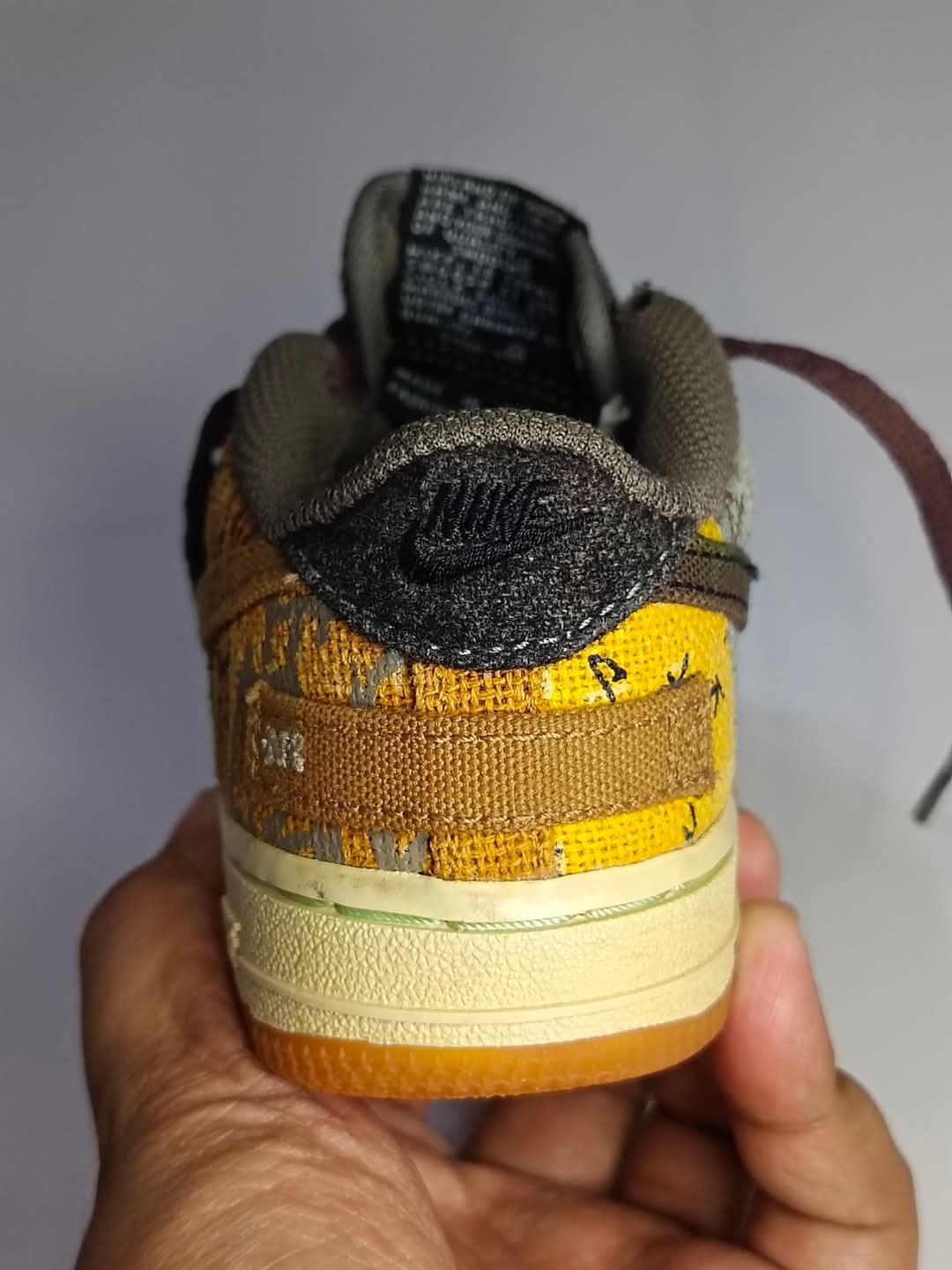 Nike × Travis Scott Travis Scott x Air Force 1 'Cactus Jack' Toddler Size US 5 / EU 37 - 8 Thumbnail