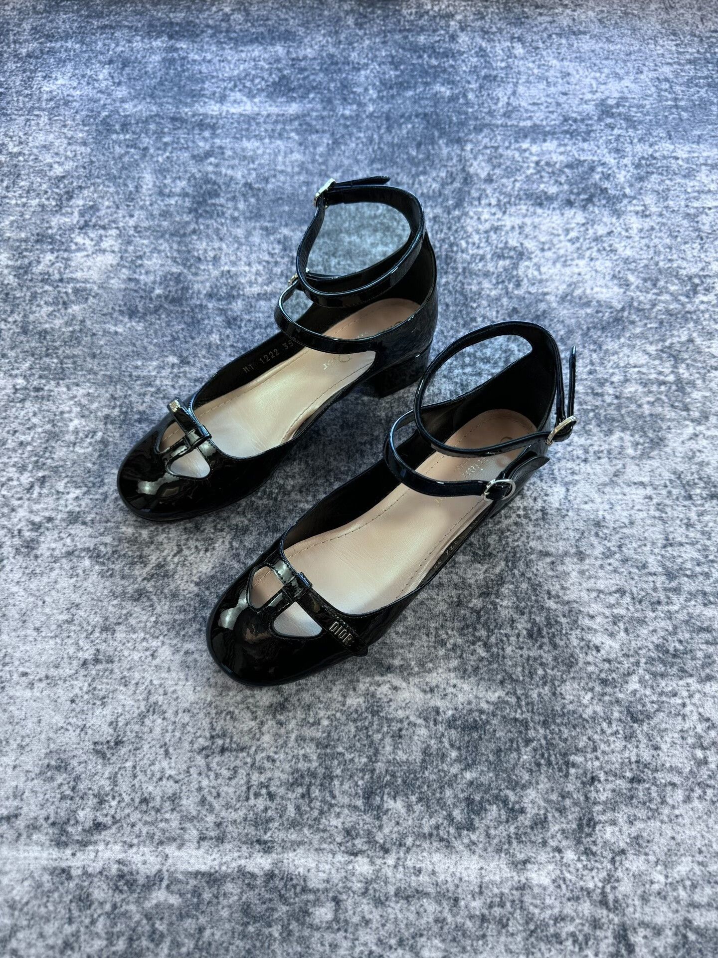 Dior dior black mary jane high heels Size US 5 / IT 35 - 1 Thumbnail
