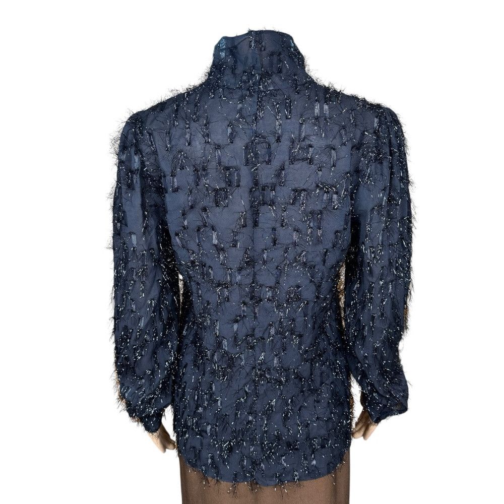 Bruuns Bazaar Bruuns Bazaar Copenhagen Black High Neck Blouse Size 36 US Size S / US 4 / IT 40 - 4 Thumbnail