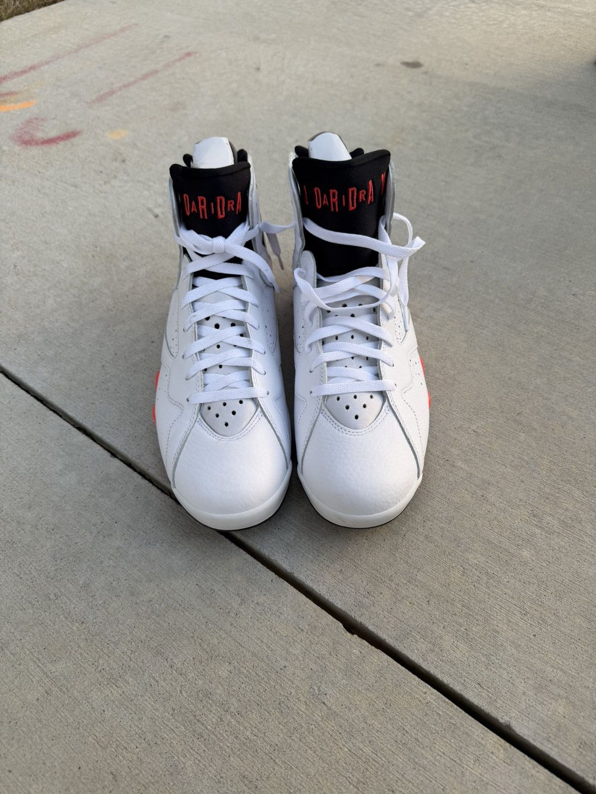 Jordan Brand Air Jordan Retro 7 White Infrared Size US 12 / EU 45 - 3 Thumbnail