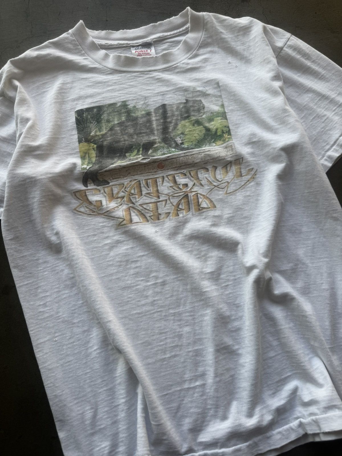 Grateful Dead 90’s RARE Grateful Dead Panther Tour Tee Size XL (L) Size US L / EU 52-54 / 3 - 5 Thumbnail