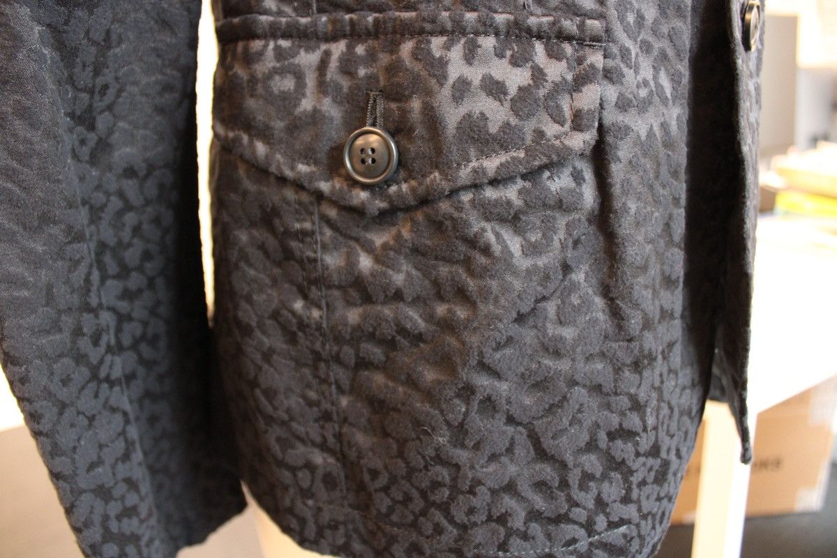 Comme des Garcons Cdg BLACK tonal leopard blazer Size US S / EU 44-46 / 1 - 7 Thumbnail