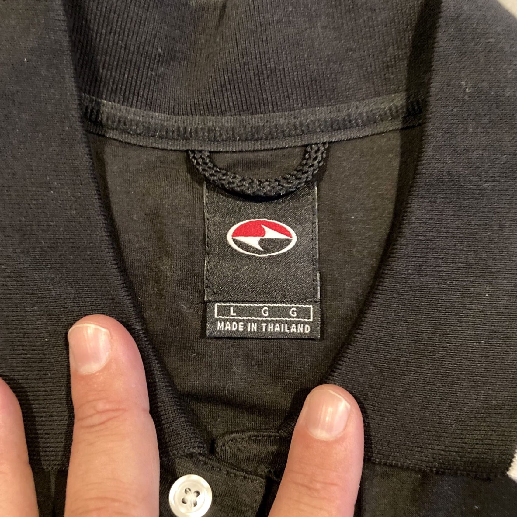 Nike VINTAGE Nike Golf Polo XL Black Women/Men? (Oops) Size US XL / EU 56 / 4 - 2 Thumbnail