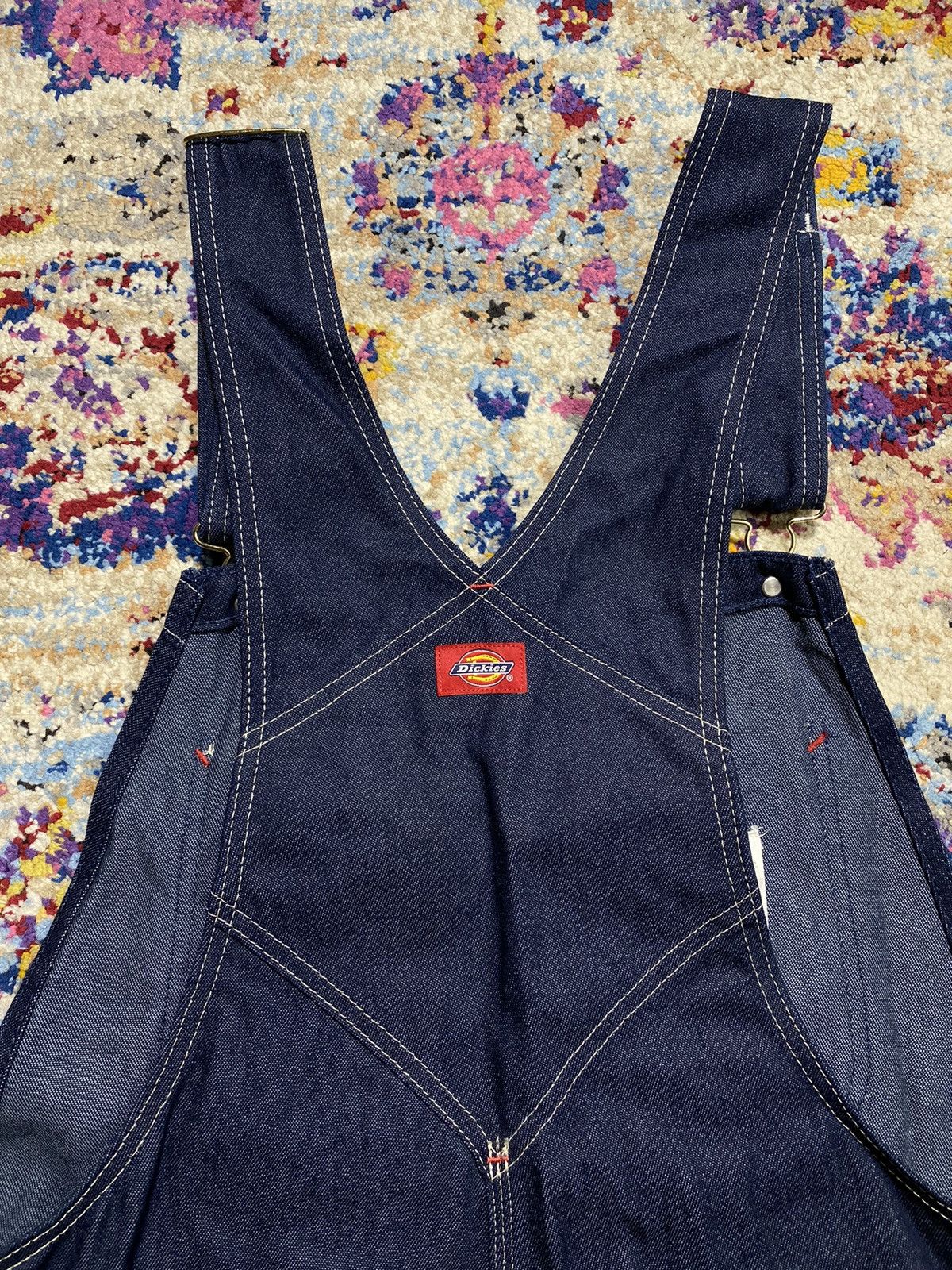 Dickies Dickies Denim Jeans Crop Overalls Unisex W34 Size US 34 / EU 50 - 5 Thumbnail