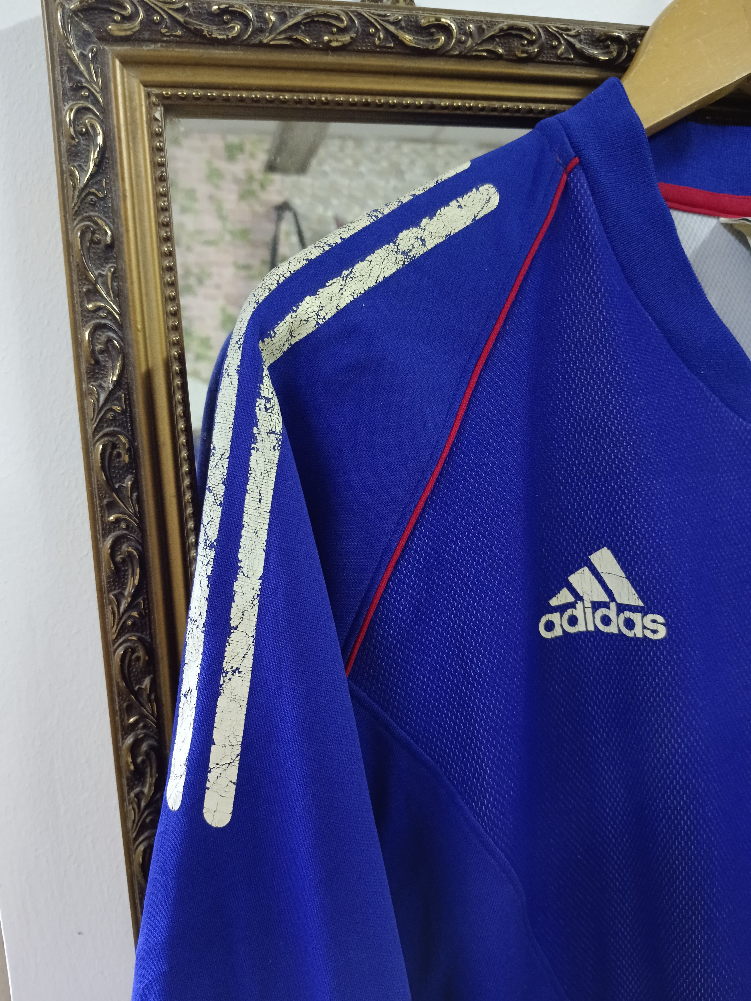 Adidas × Vintage JAPAN JFA VINTAGE 2000s NO 5 JERSEY INAMOTO Size US L / EU 52-54 / 3 - 4 Thumbnail