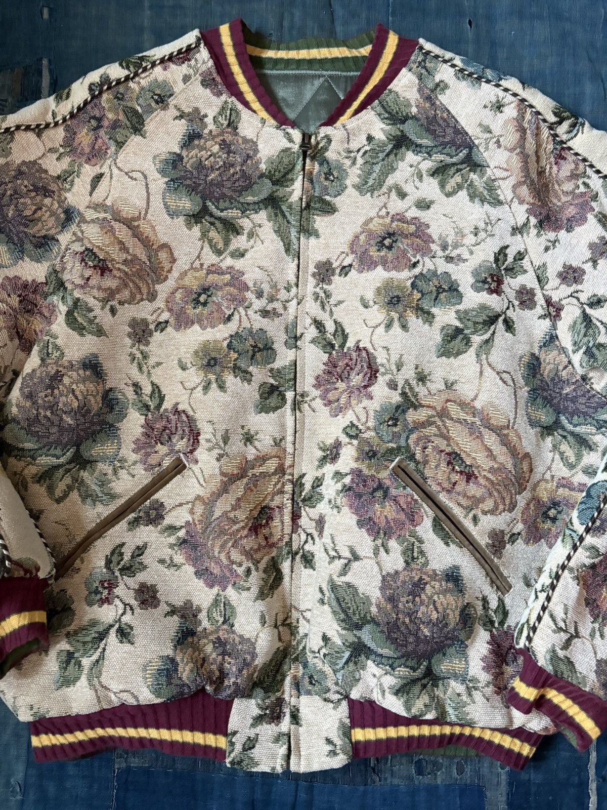 Kapital kapital Gobelin Souvenir Bomber Jacket Japan Size US L / EU 52-54 / 3 - 4 Thumbnail