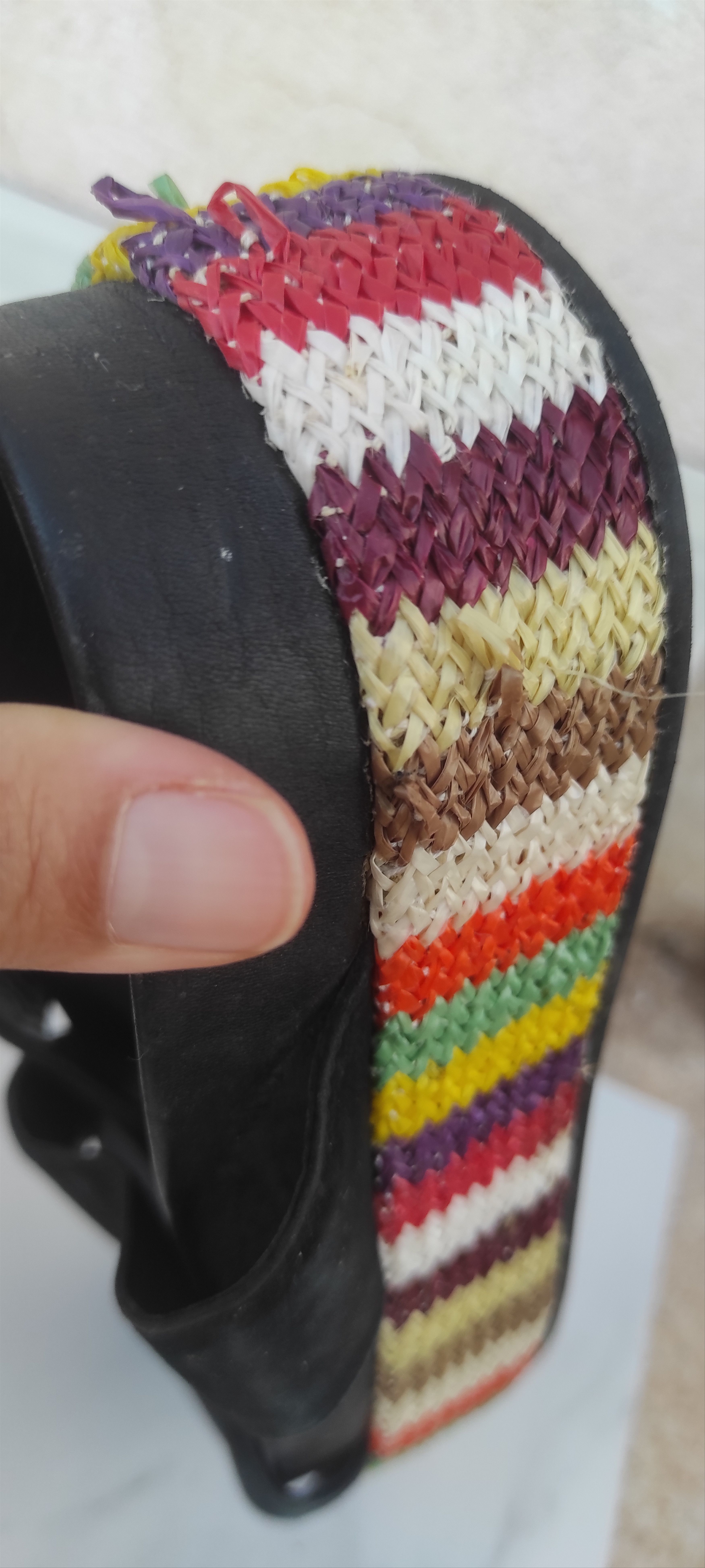 Other Jucca Chunky Platform Colorful Sandals Comfort Open Toe Size US 9 / IT 39 - 23 Thumbnail
