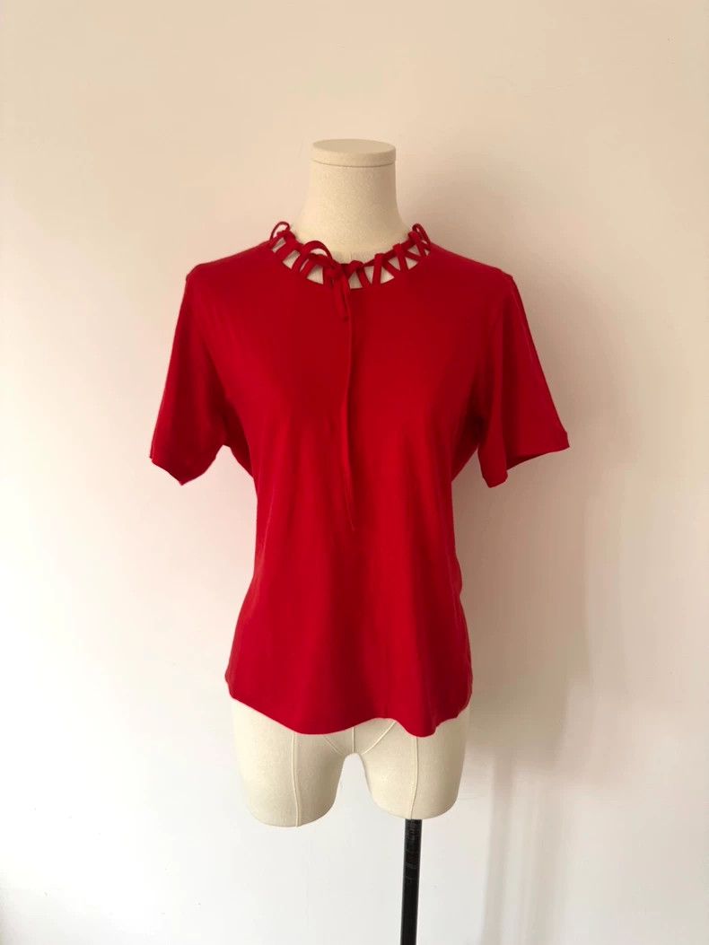 Y's Y's Neckline cutout short sleeves Size ONE SIZE - 6 Thumbnail