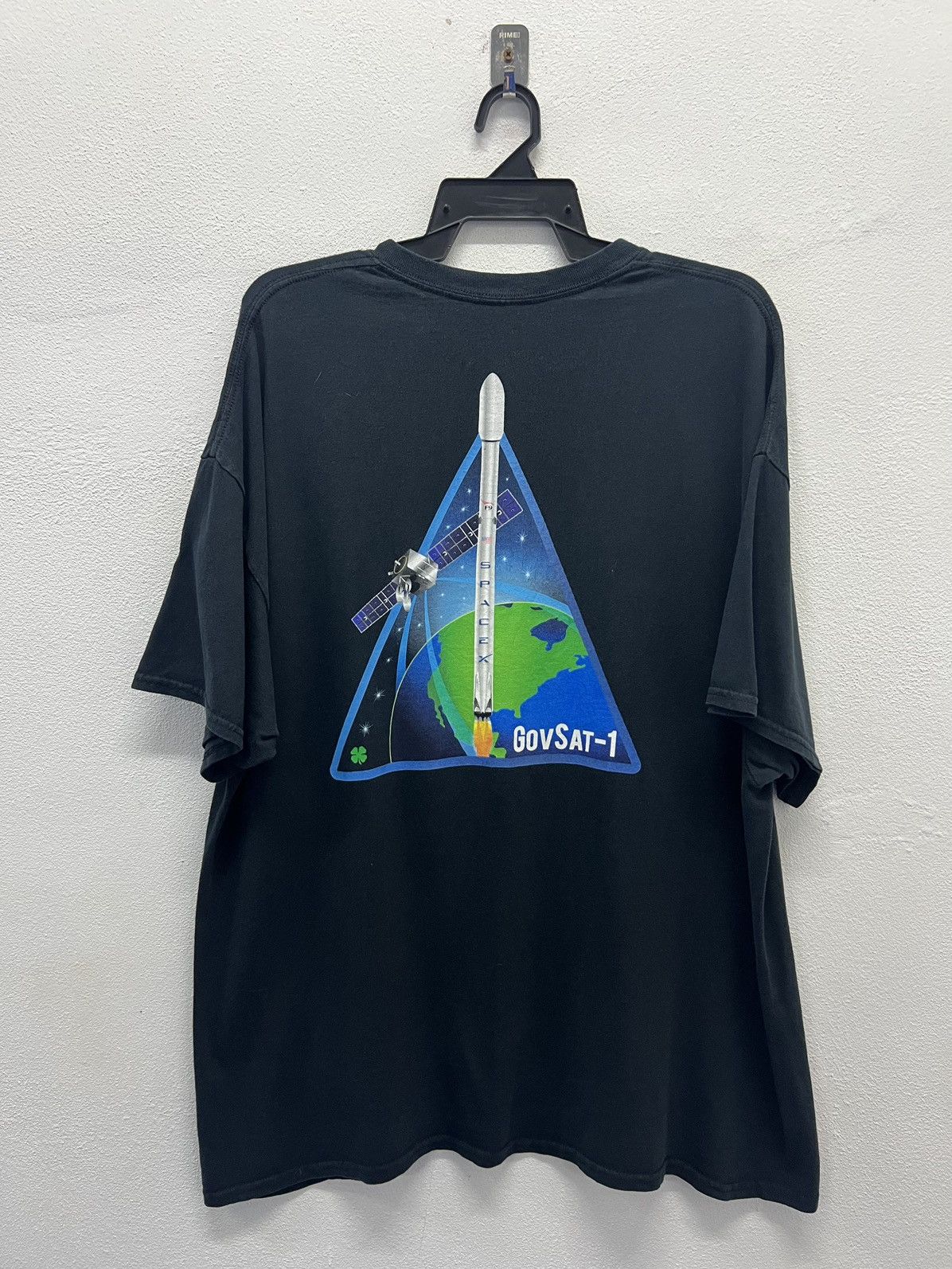 Vintage VINTAGE SPACE X GOVSAT-1 SHIRT Size US XXL / EU 58 / 5 - 1 Thumbnail