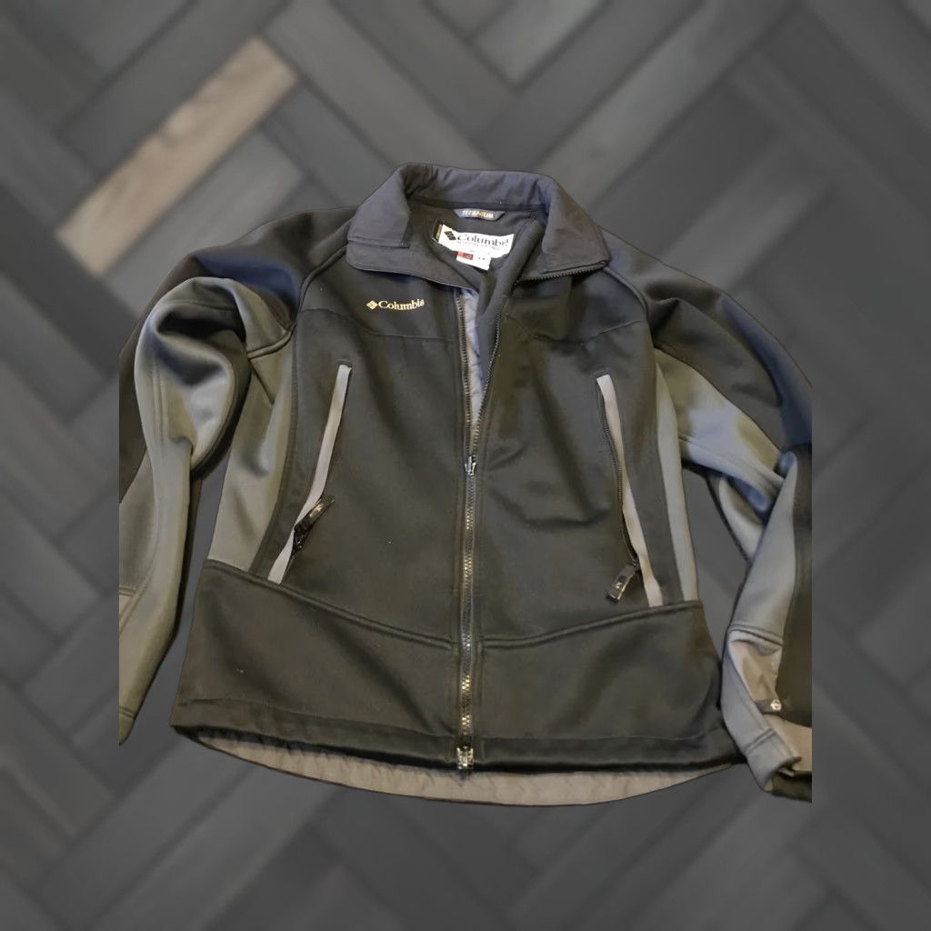 Vintage COLUMBIA Titanium Full Zip THERMO TOP Jacket Mens S Black Parka Jumper Fleece Size S Size US S / EU 44-46 / 1 - 1 Thumbnail