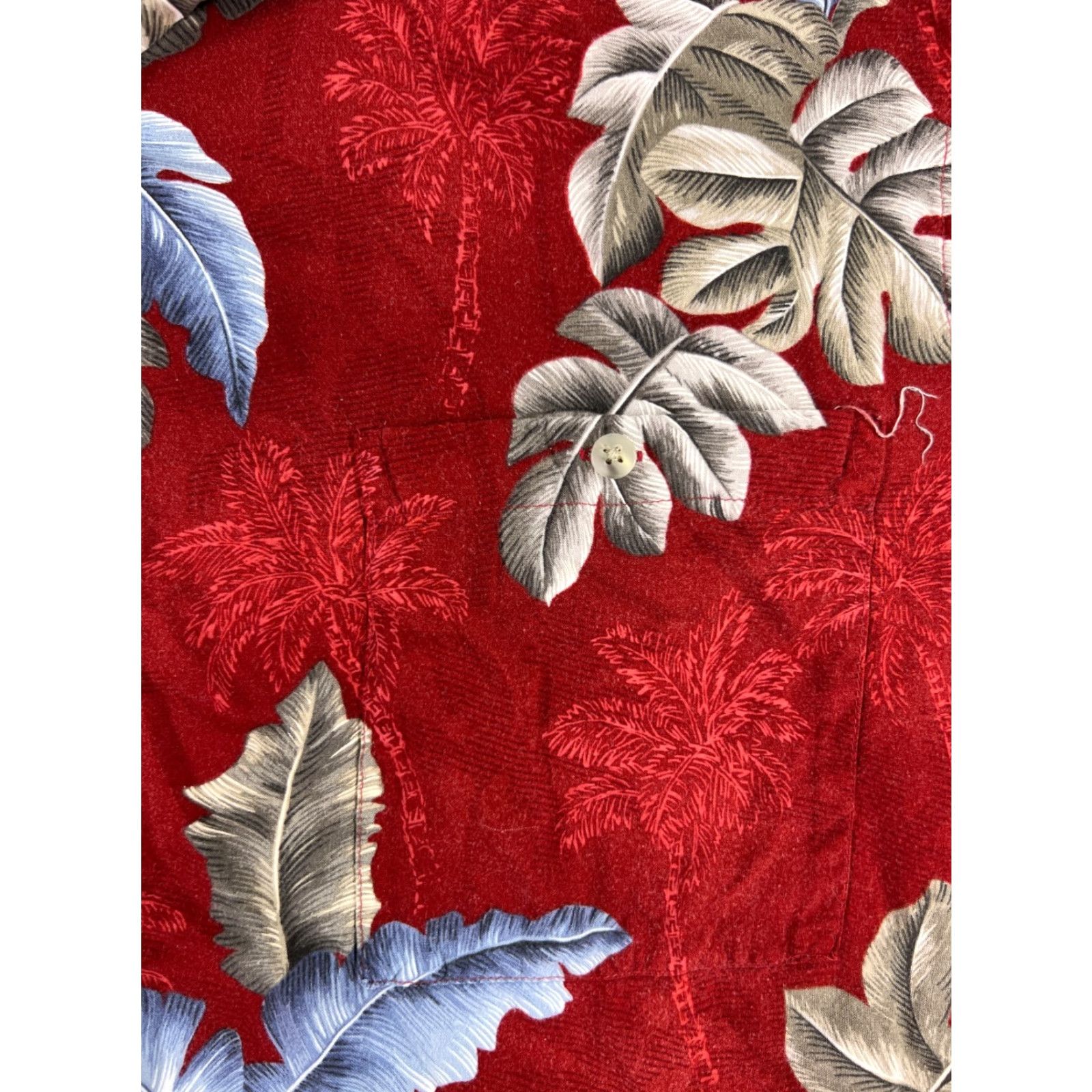 Croft & Barrow VINTAGE Croft & Barrow Shirt Men XL Red Floral Button-Up Rayon Hawaii Hawaiian Shirt Men XL Red Floral Aloha 60s 70s Mens Size US XL / EU 56 / 4 - 6 Thumbnail