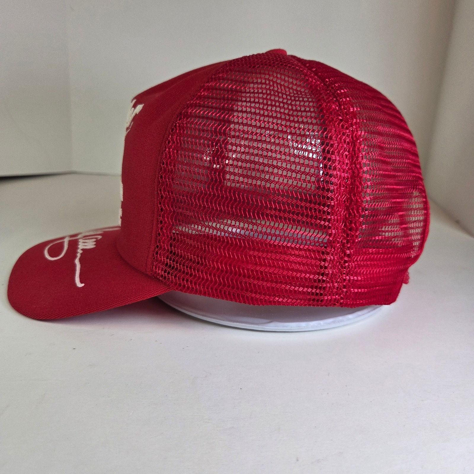 Other Vintage Miller Racing Trucker Hat Bobby Allison USA Size ONE SIZE - 2 Thumbnail