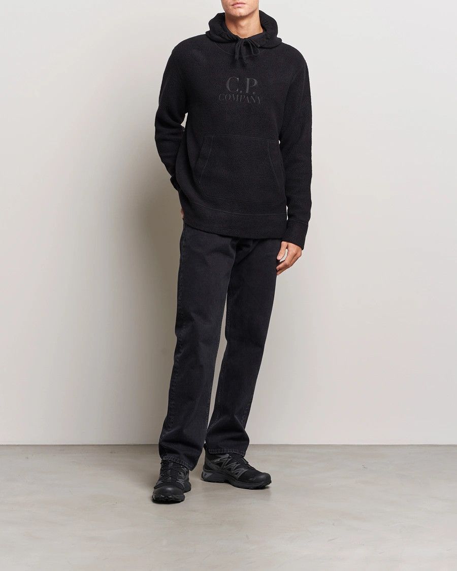 C.P. Company o1y1224 Logo Hoodie in Black Size US L / EU 52-54 / 3 - 5 Thumbnail