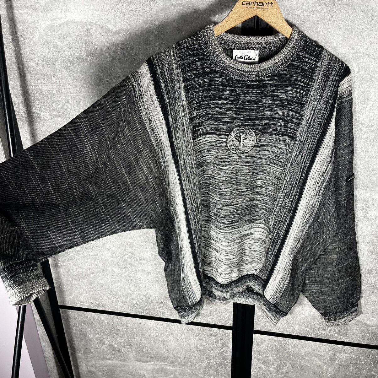 Carlo Colucci Vintage Carlo Colucci Cotton and Linen sweater crewneck rare Size US XL / EU 56 / 4 - 6 Thumbnail