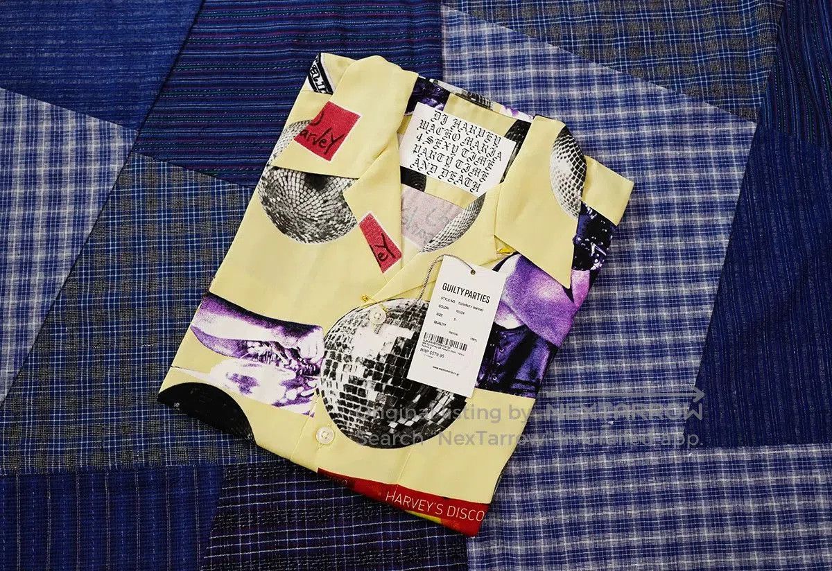 Wacko Maria wacko maria dj harvey short sleeve shirt. Size US S / EU 44-46 / 1 - 5 Thumbnail