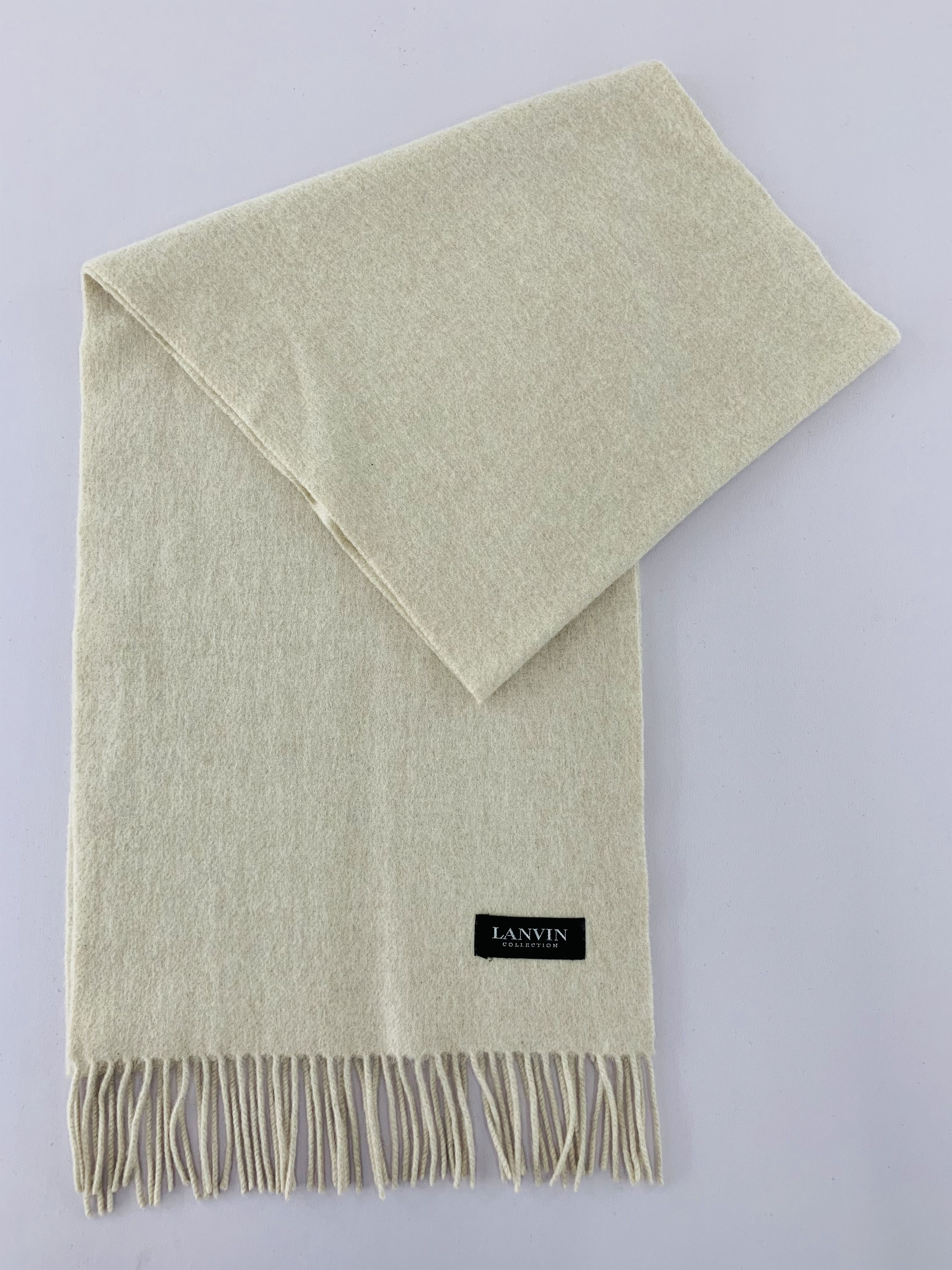 Lanvin Lanvin Scarf Wool Muffler Neck Wrap BL5200 Size ONE SIZE - 2 Thumbnail