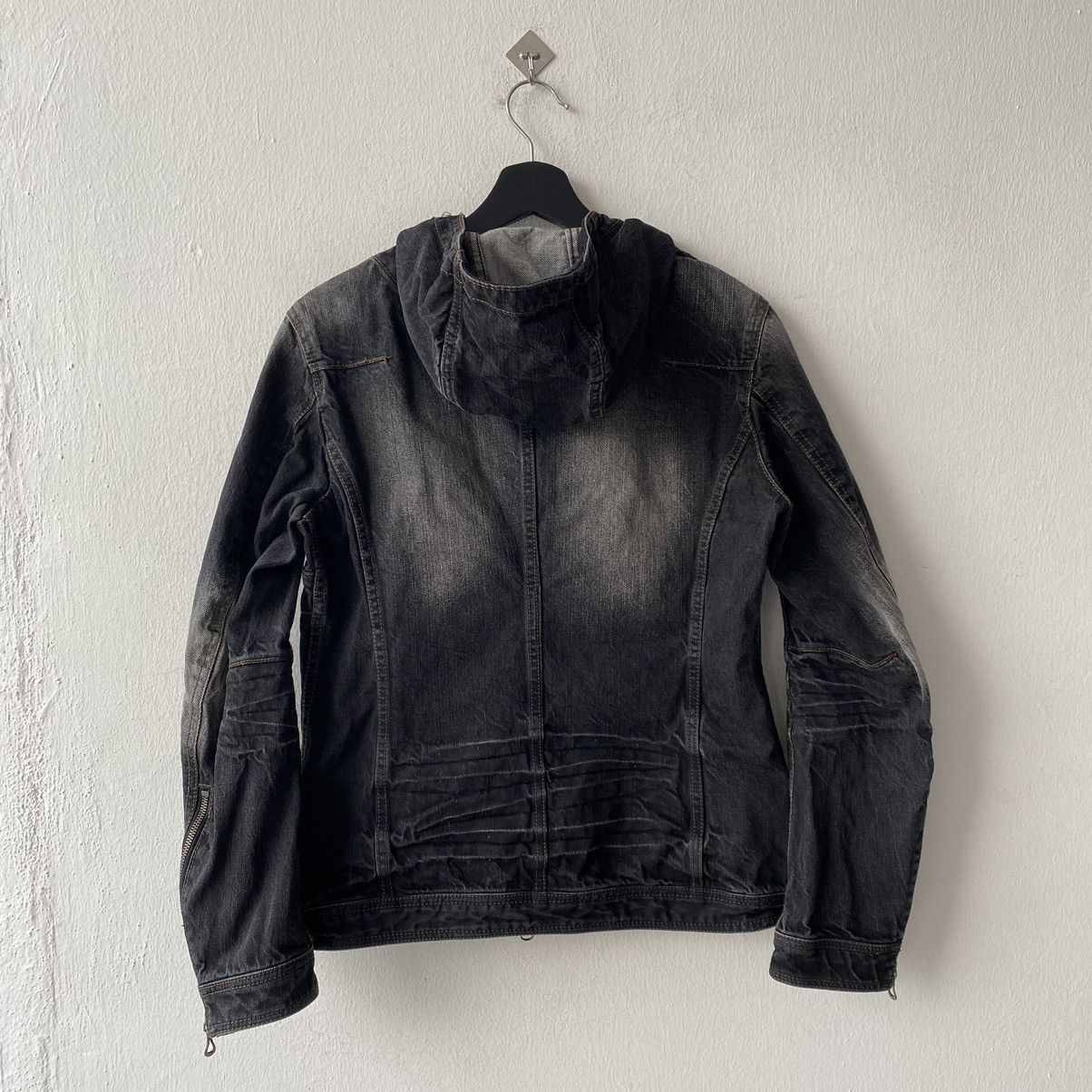If Six Was Nine Ncfm Nicole Club Multipocket Punk Denim Hoodie Jacket Size US S / EU 44-46 / 1 - 8 Thumbnail