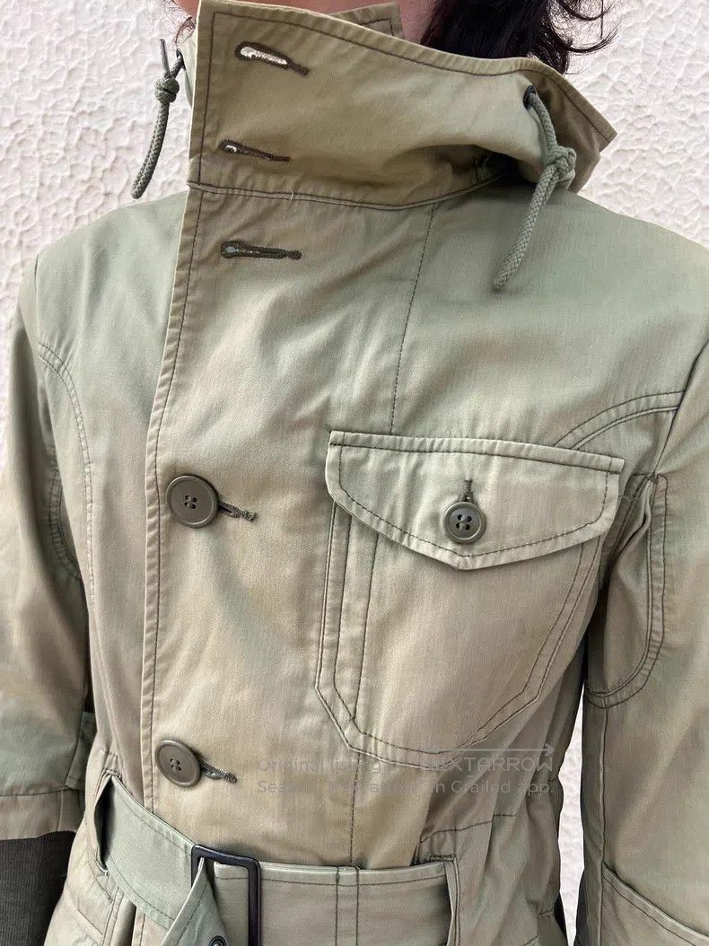 Junya Watanabe Junya Watanabe Military Long Coat Size S / US 4 / IT 40 - 4 Thumbnail