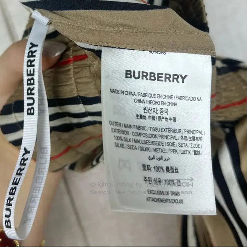 Burberry Burberry Women's Yellow Silk Shorts. Size 28" / US 6 / IT 42 - 5 Thumbnail