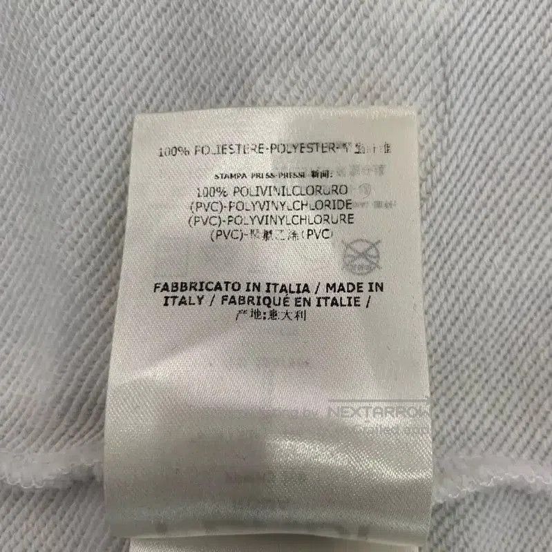 Fendi Fendi Men's White Cotton Zip Hoodie . Size US L / EU 52-54 / 3 - 8 Thumbnail
