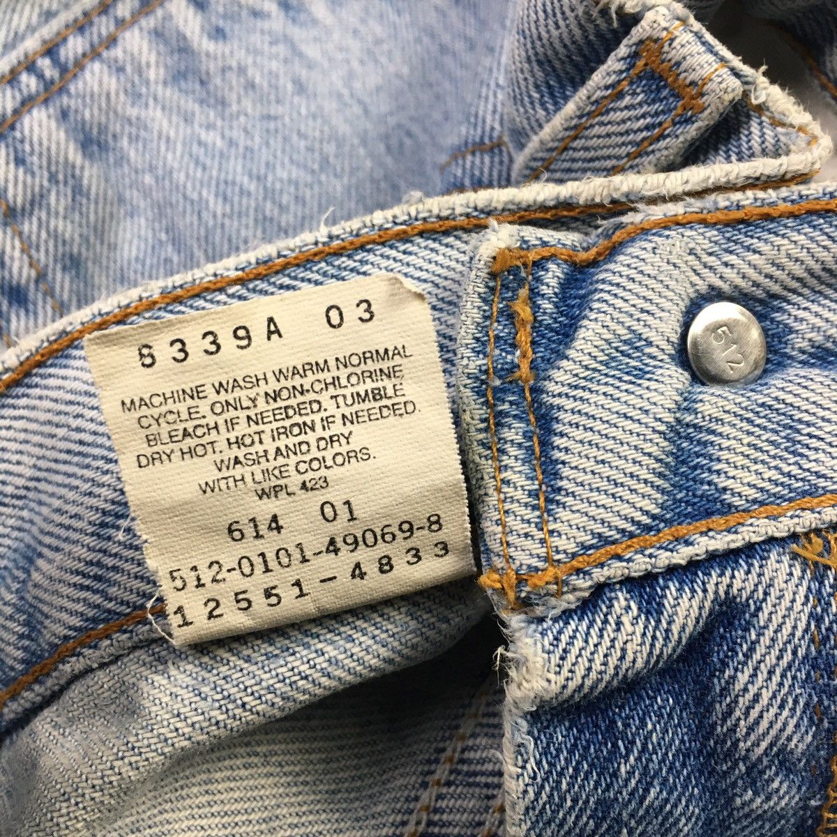 Levi's × Levi's Vintage Clothing × Vintage Crazy Vintage Levis 550 Relaxed Fit Tapered Leg Jeans Size US 28 / EU 44 - 9 Thumbnail