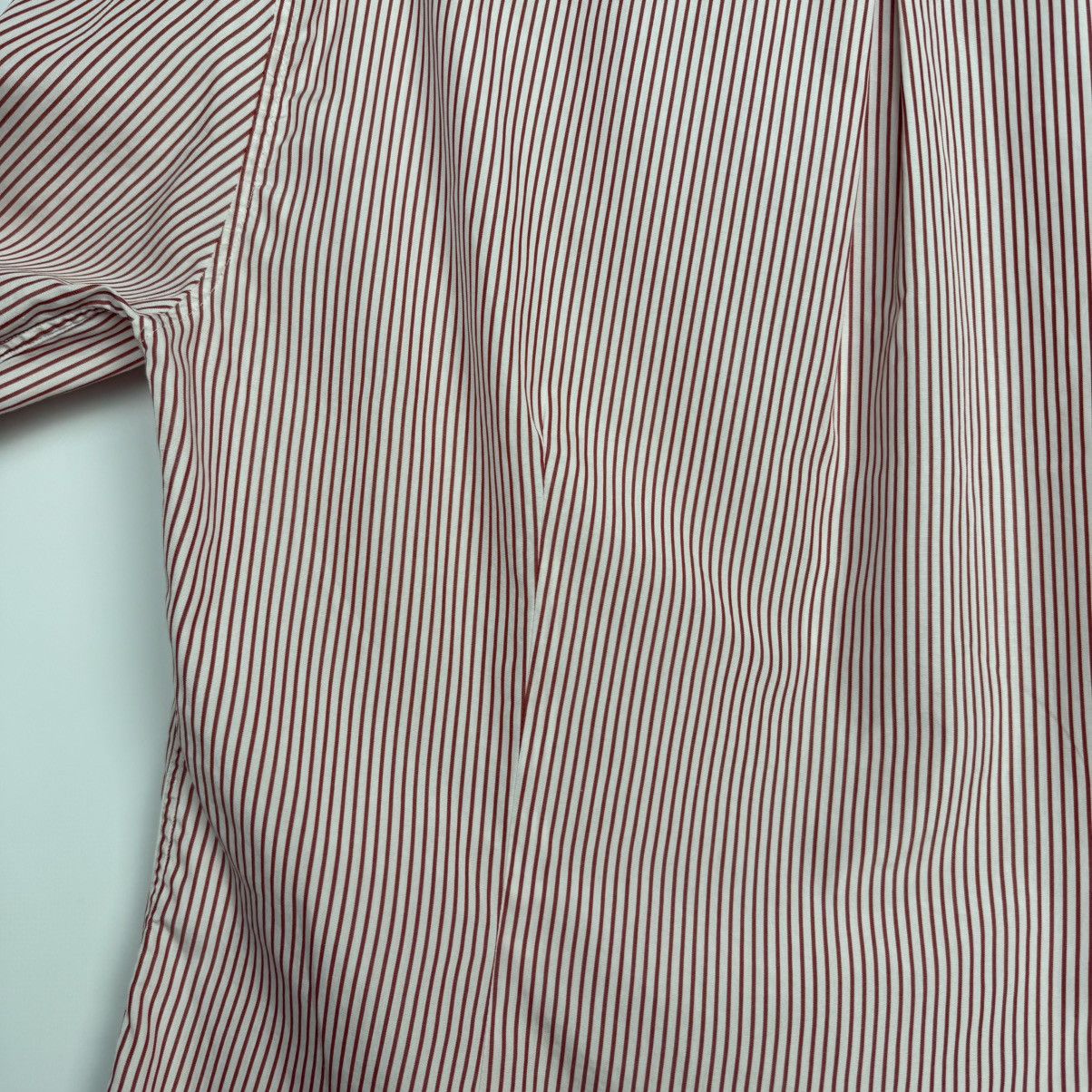 Brunello Cucinelli BRUNELLO CUCINELLI STRIPED BUTTON UP SHIRT COTTON Size US M / EU 48-50 / 2 - 20 Thumbnail