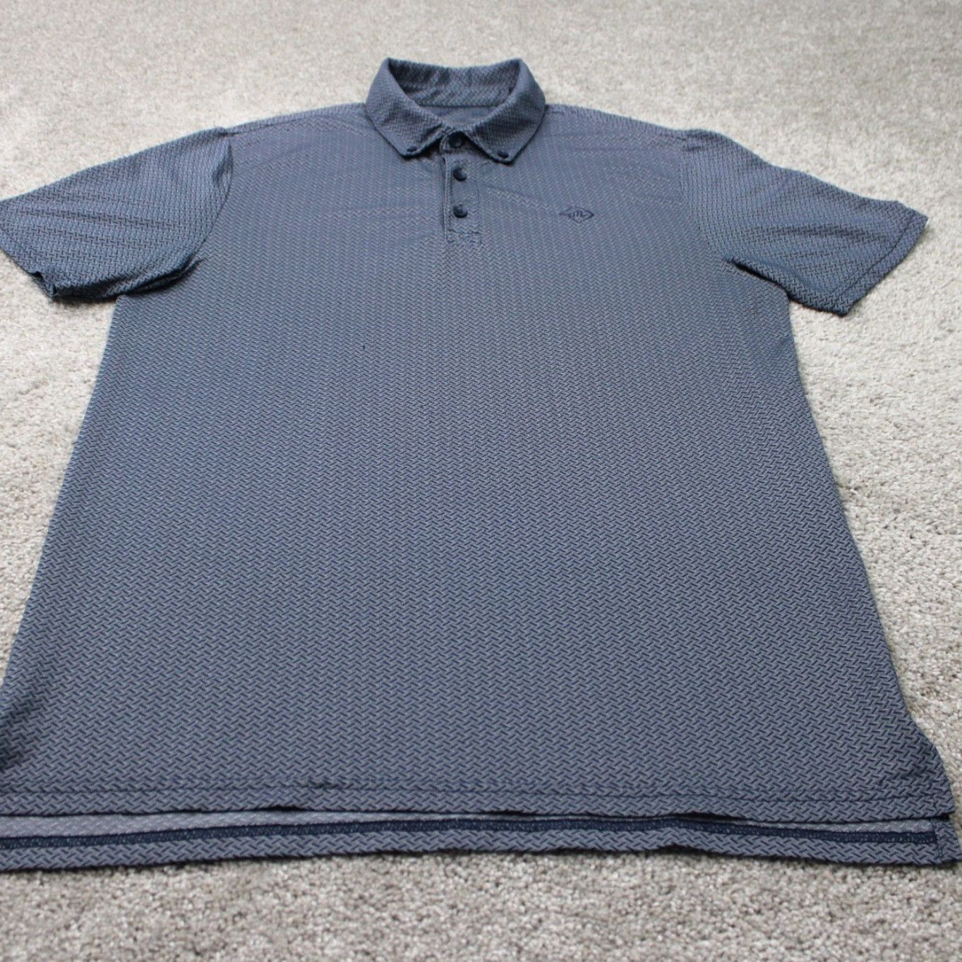 Bonobos Bonobos Polo Shirt Men M Gray Polyester Stretch Short Sleeve Pullover Shirt Casual Regular Size M Logo Size US M / EU 48-50 / 2 - 2 Thumbnail